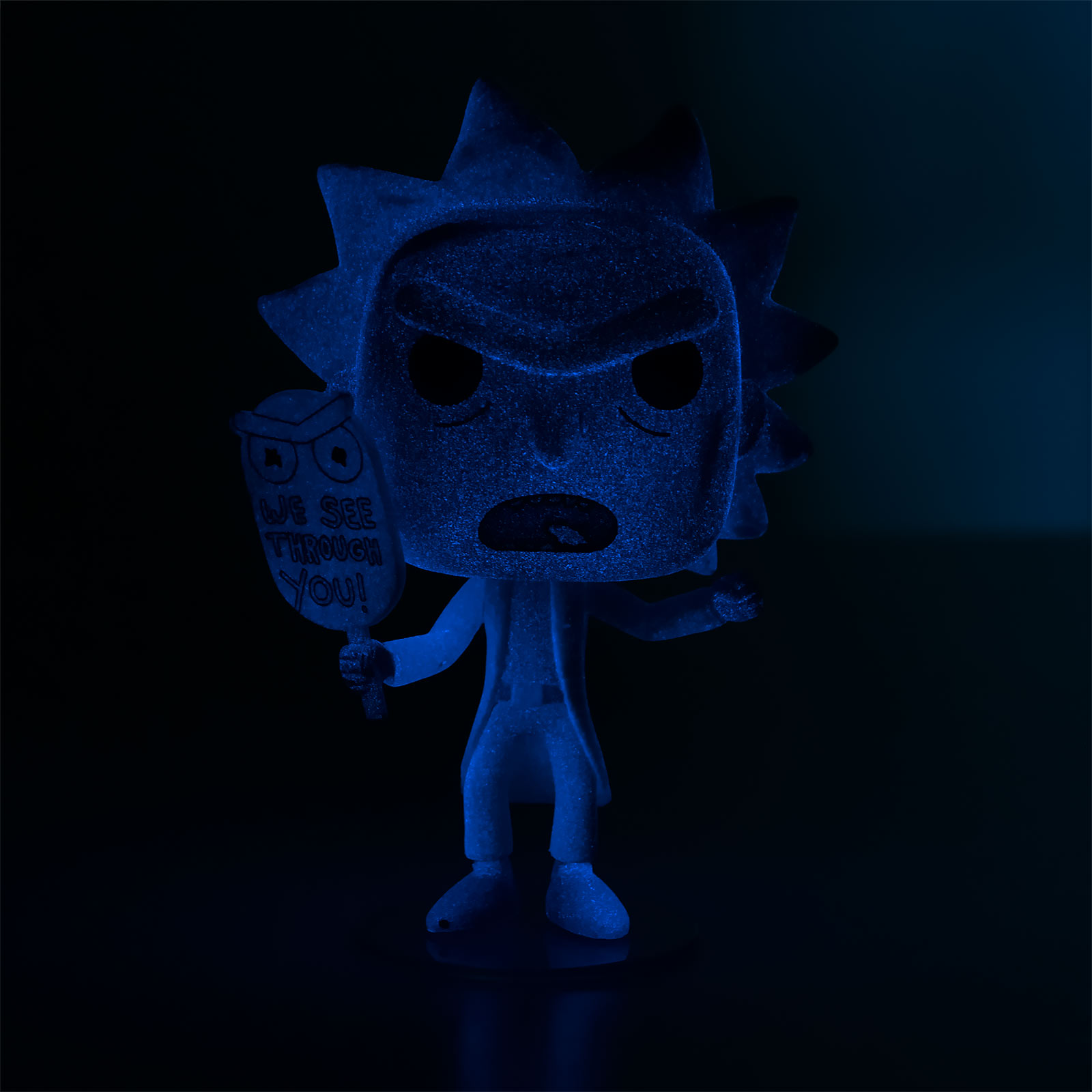 Rick and Morty - Rick Glow in the Dark Funko Pop Figur