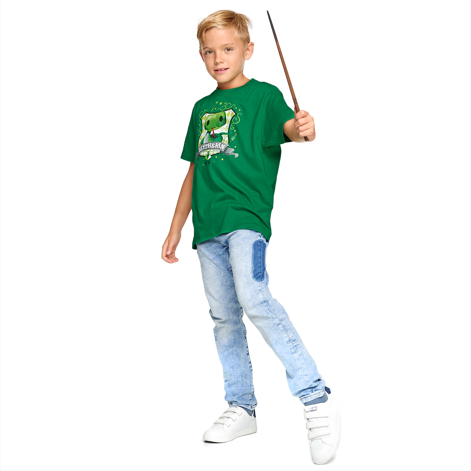 Harry Potter - Magical Slytherin T-Shirt Kinder grün