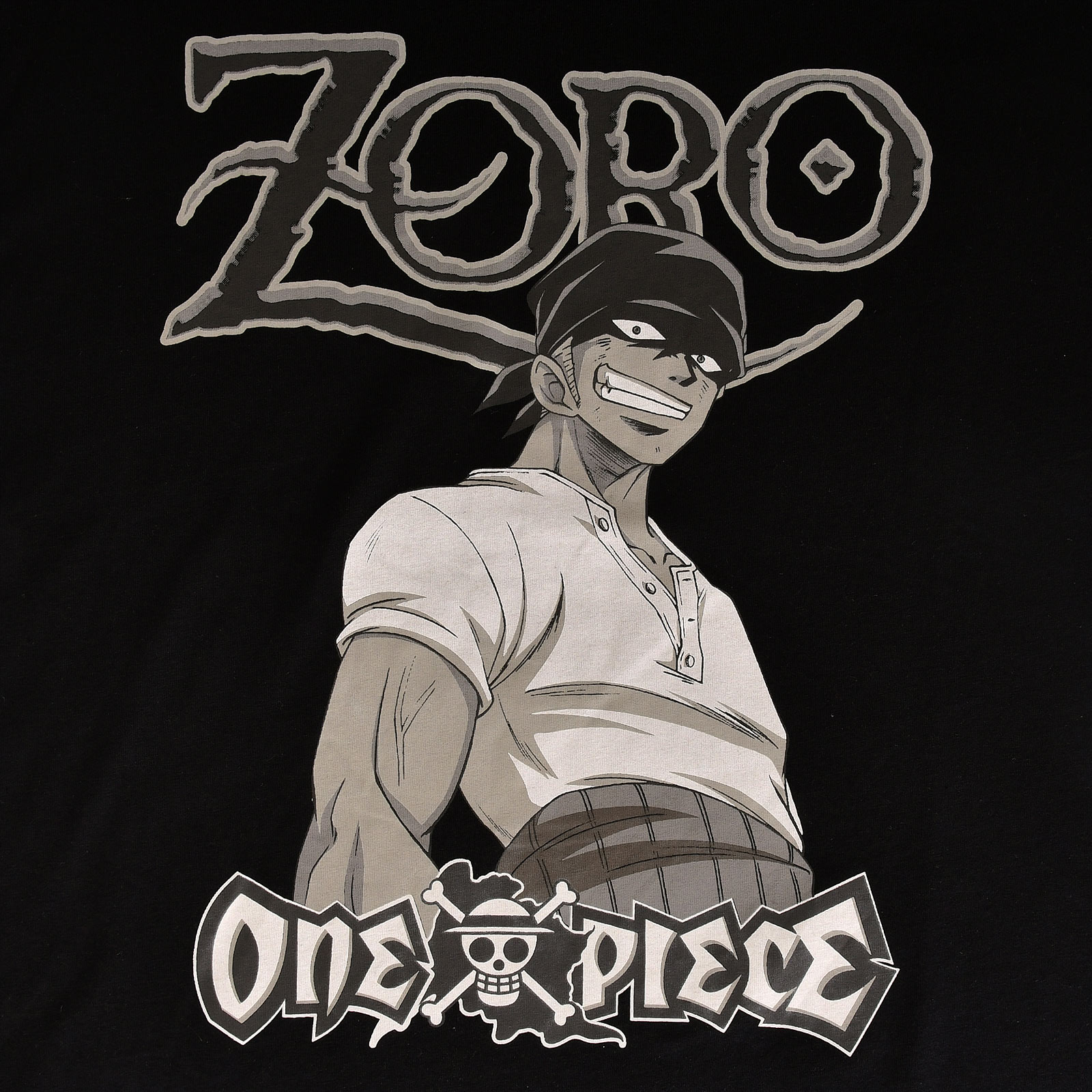 One Piece - Roronoa Zoro T-Shirt schwarz