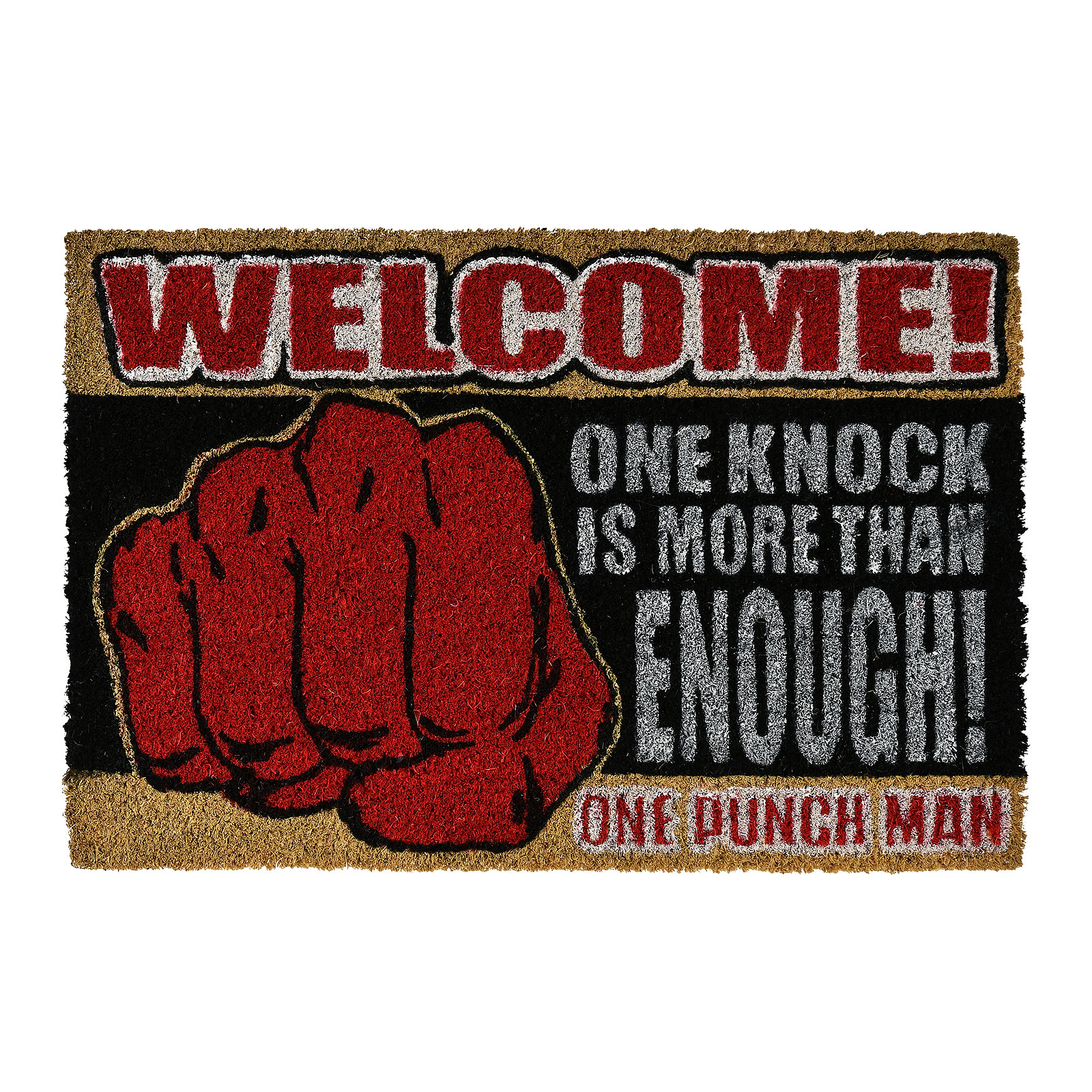 One Punch Man - One Knock Fußmatte