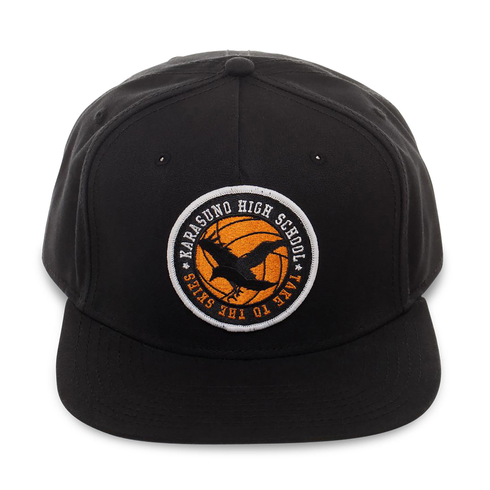 Haikyu!! - Crows High School Logo Snapback Cap schwarz