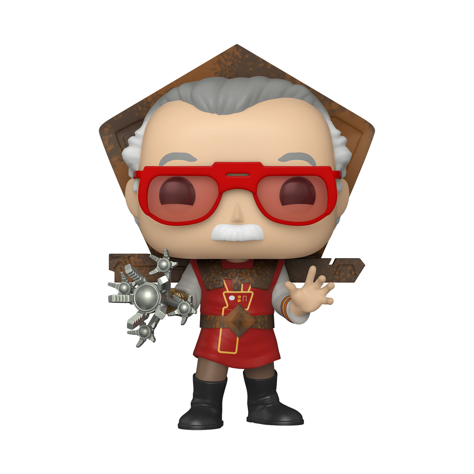 Thor - Stan Lee in Ragnarok Outfit Funko Pop Wackelkopf-Figur