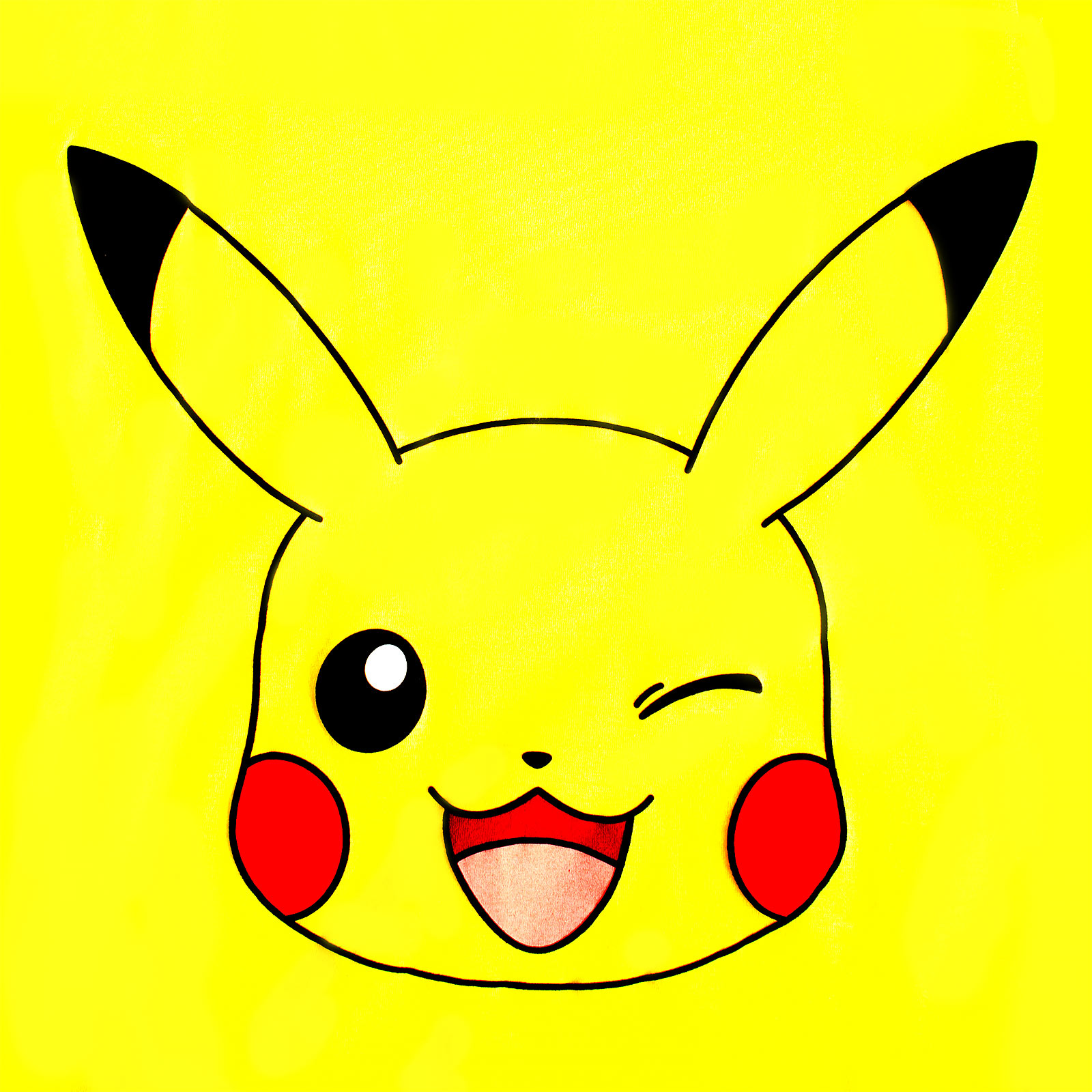 Pokemon - Pikachu Girlie Shirt gelb
