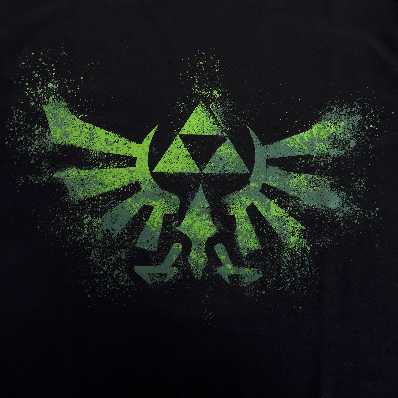 Zelda - Graffiti Logo T-Shirt schwarz