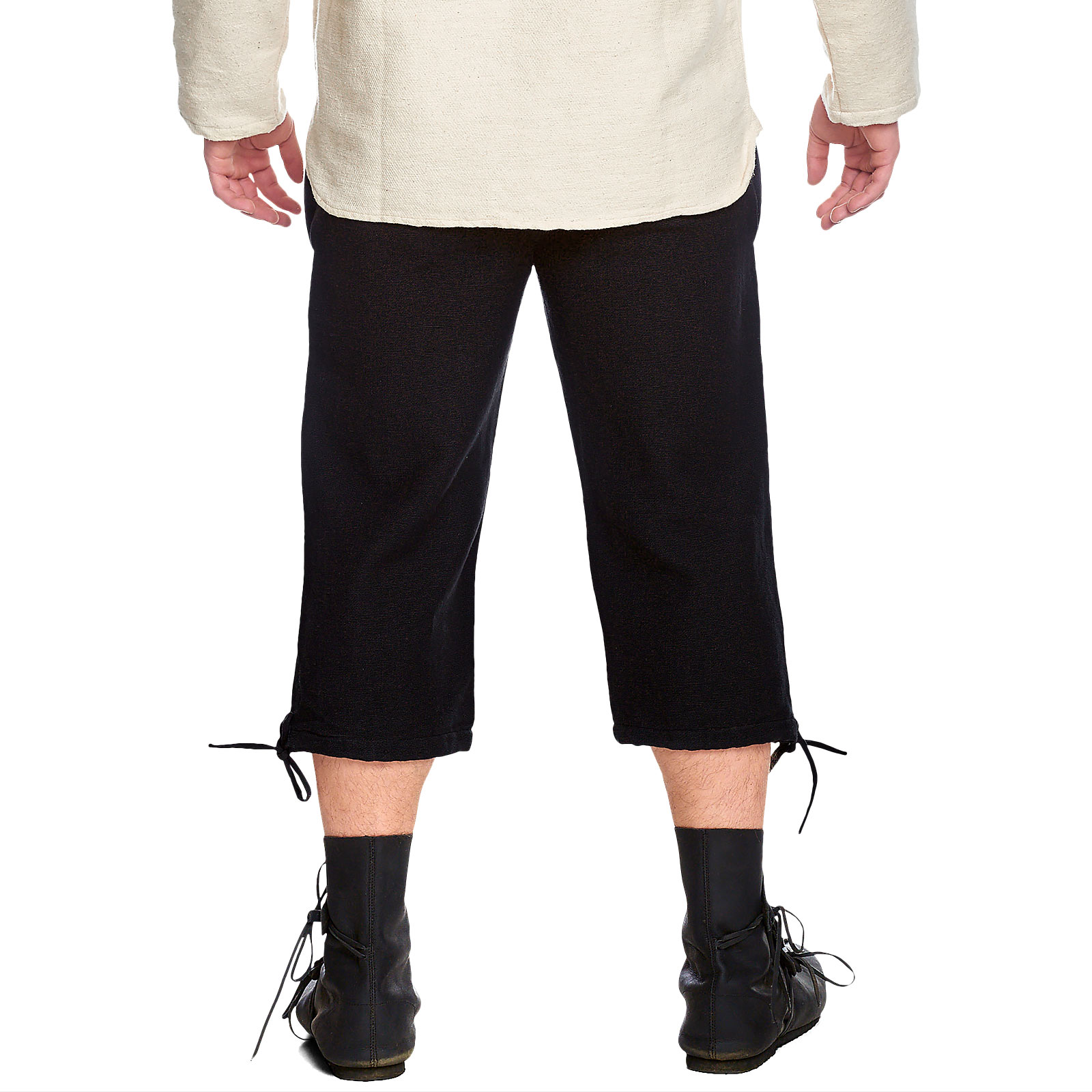 Mittelalter Kniebundhose Veli schwarz