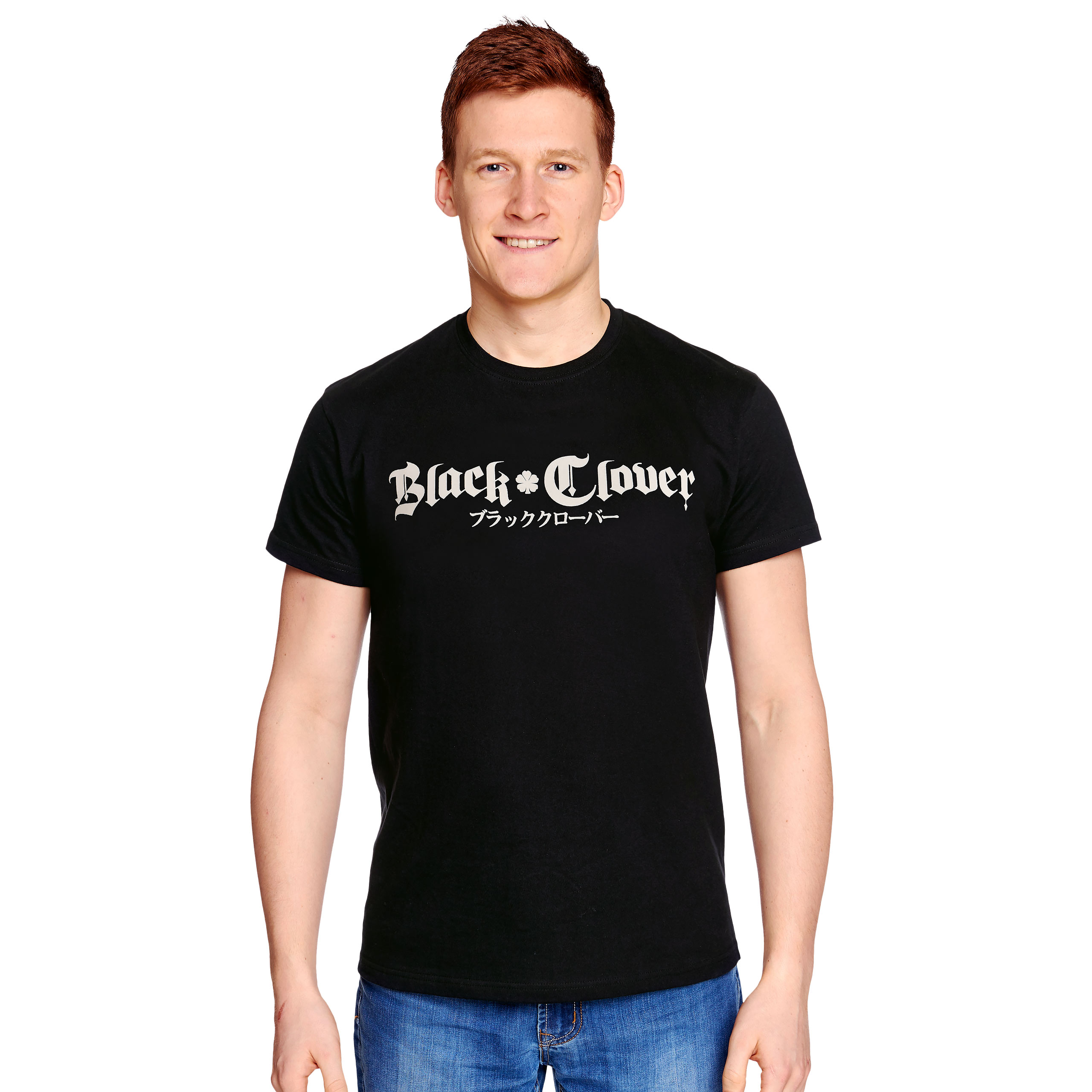 Black Clover - Schwarzer Stier Symbol T-Shirt schwarz
