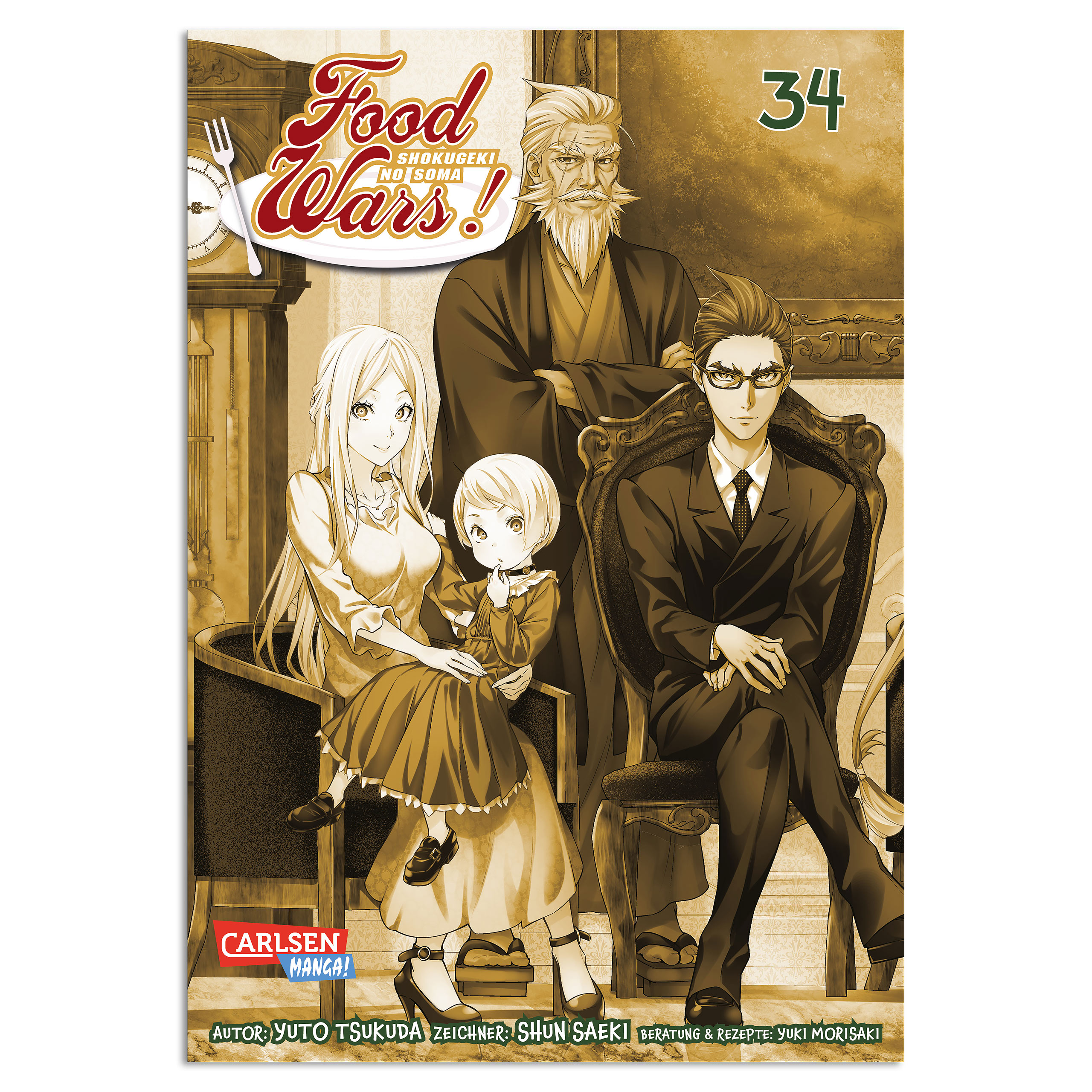 Food Wars - Shokugeki No Soma Band 34 Taschenbuch