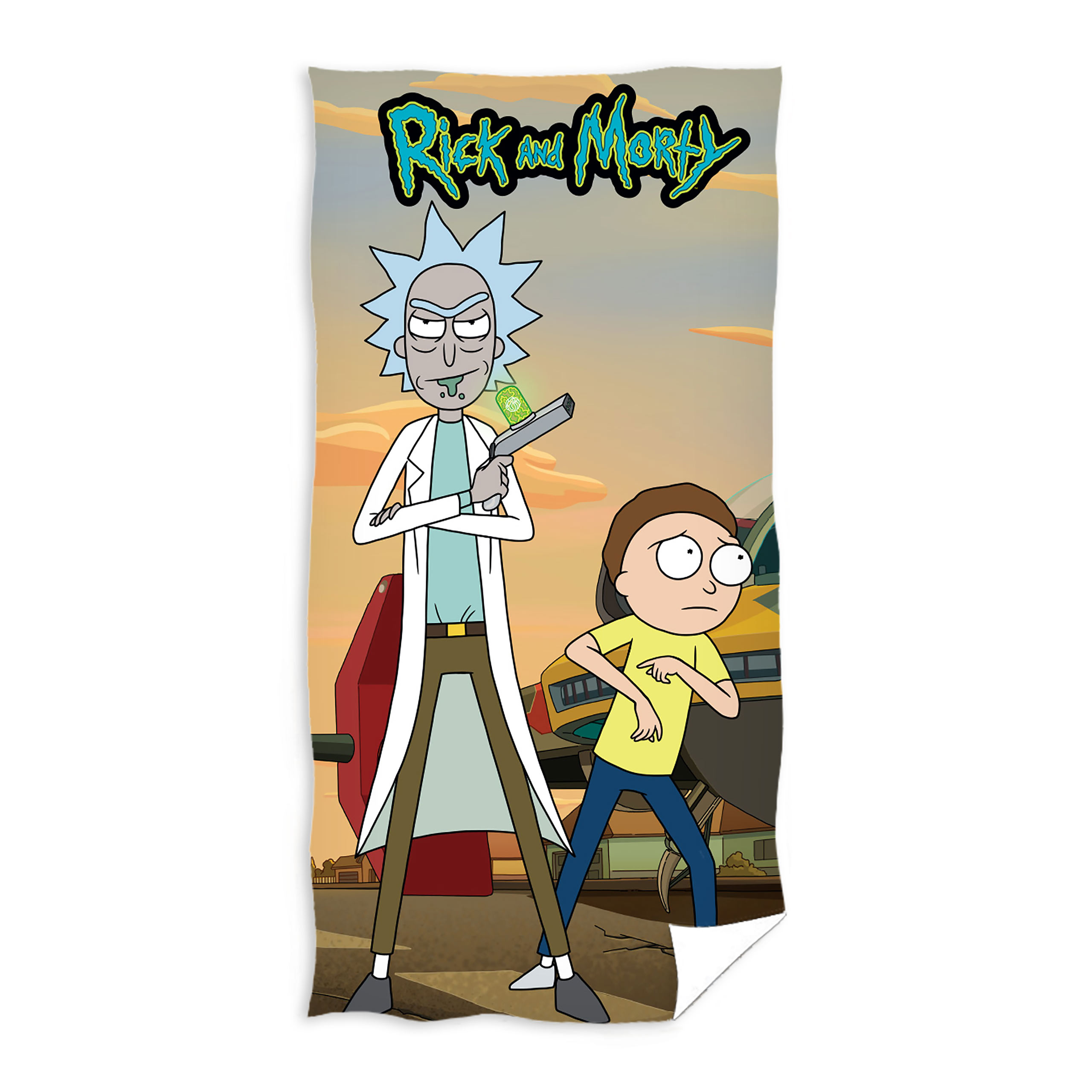 Rick and Morty - Badetuch