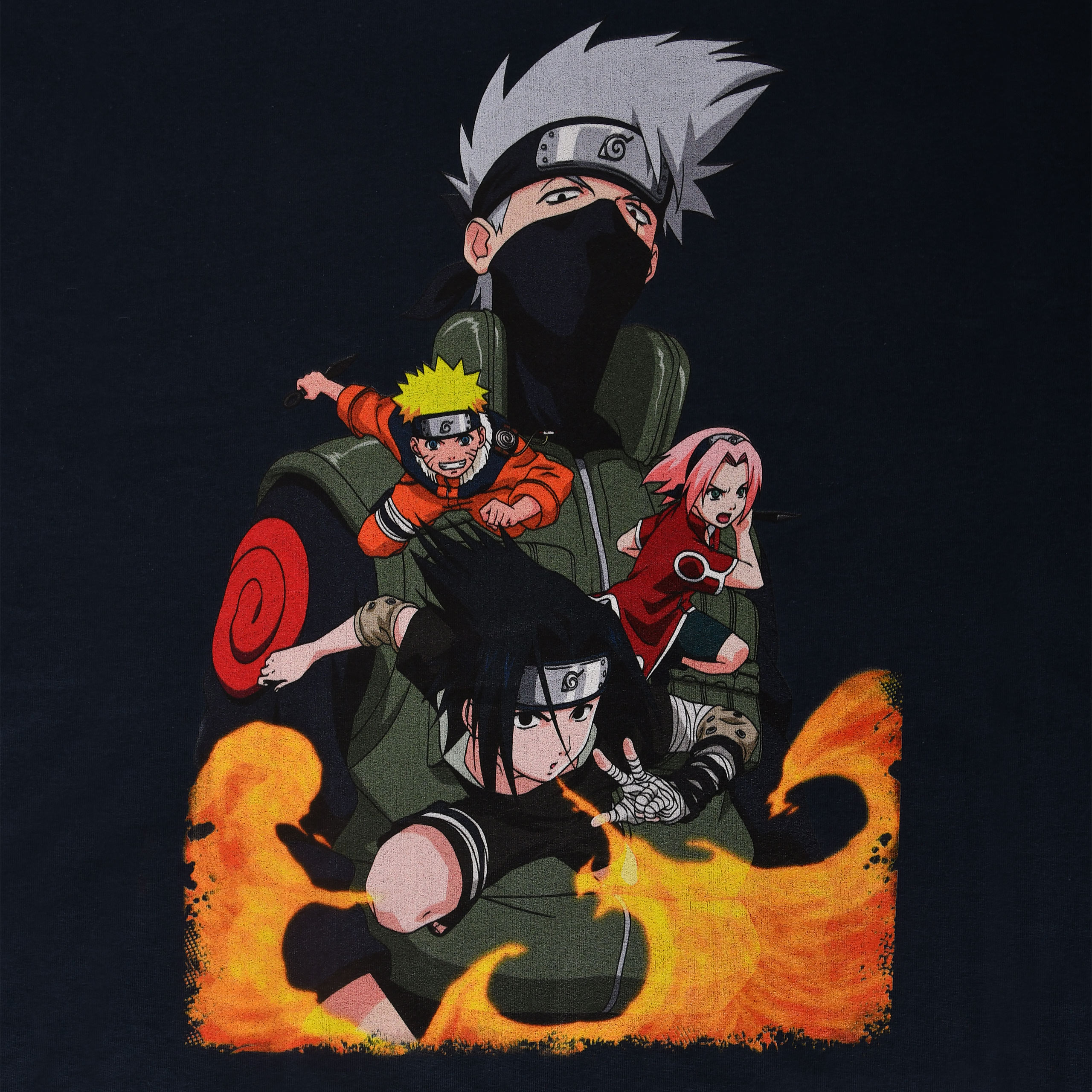 Naruto - Team 7 T-Shirt blau