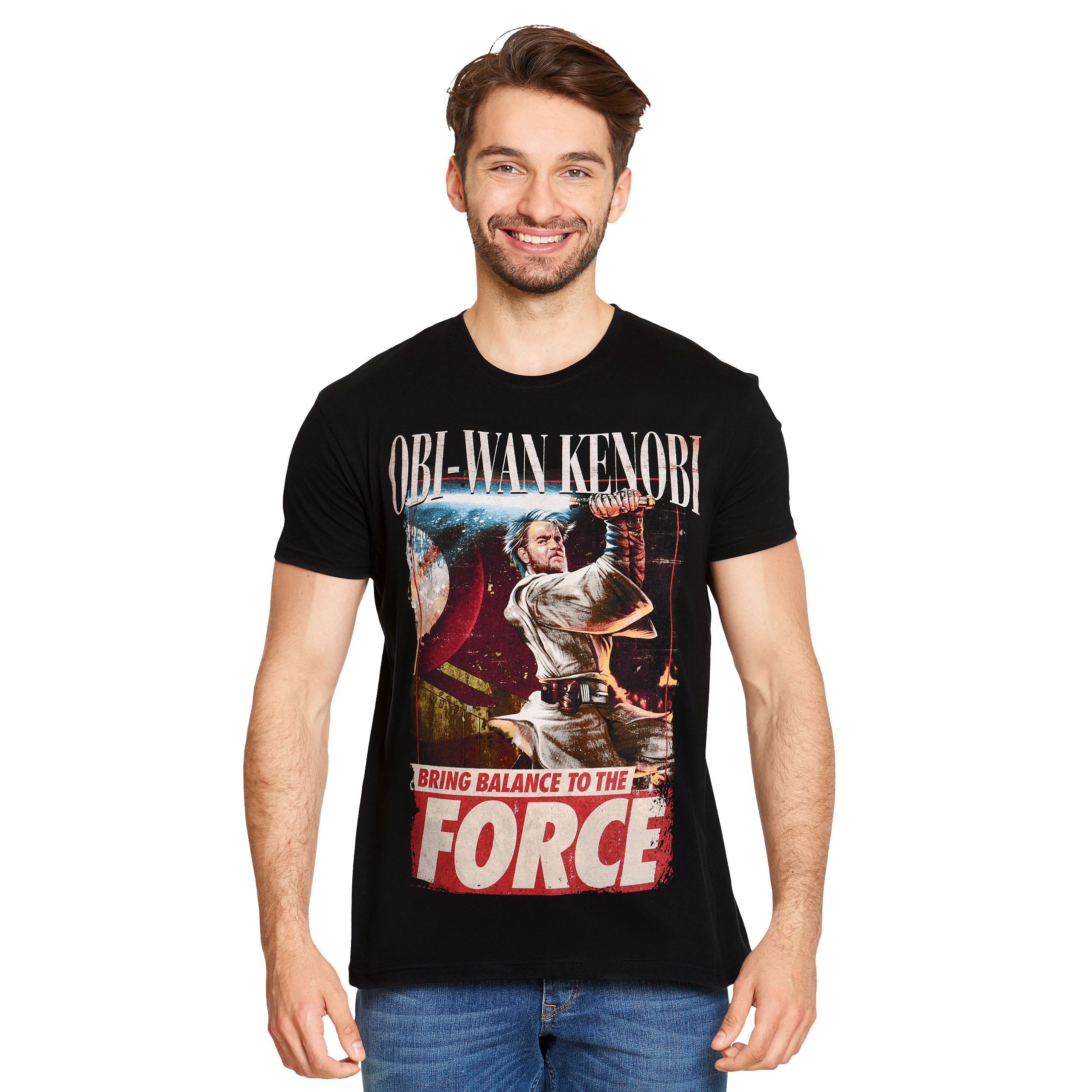Star Wars - Bring Balance To The Force T-Shirt schwarz