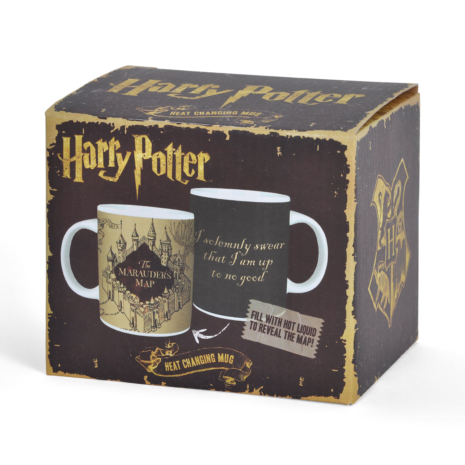 Harry Potter - Karte des Rumtreibers Thermoeffekt Tasse