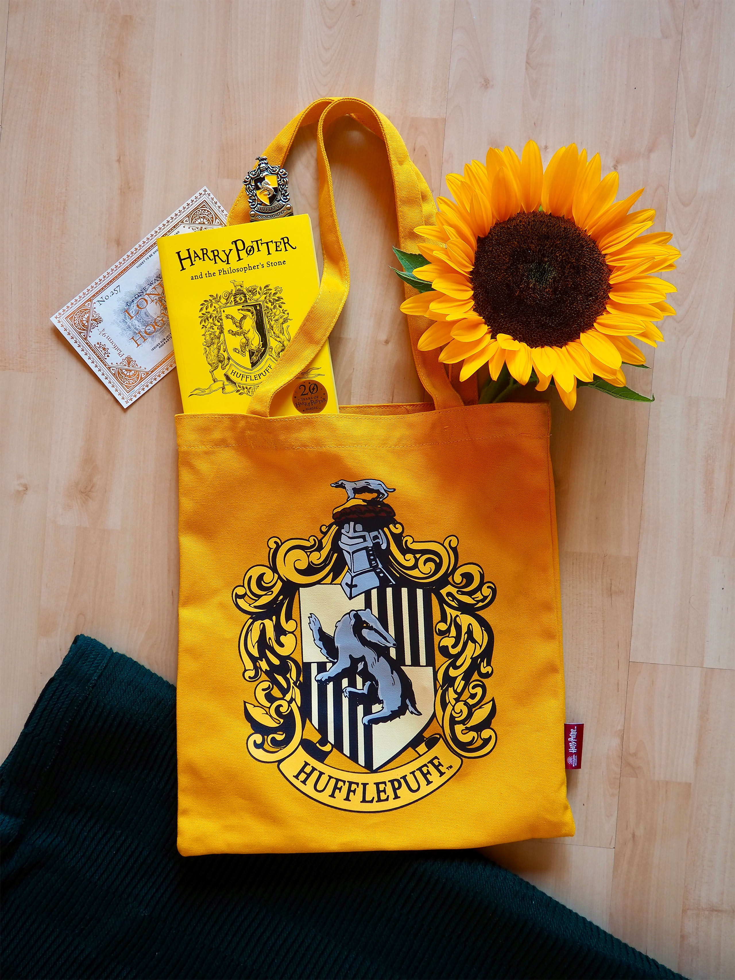 Harry Potter - Hufflepuff Wappen Jutebeutel