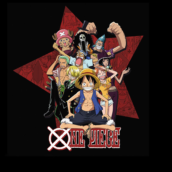 One Piece - All Stars T-Shirt schwarz