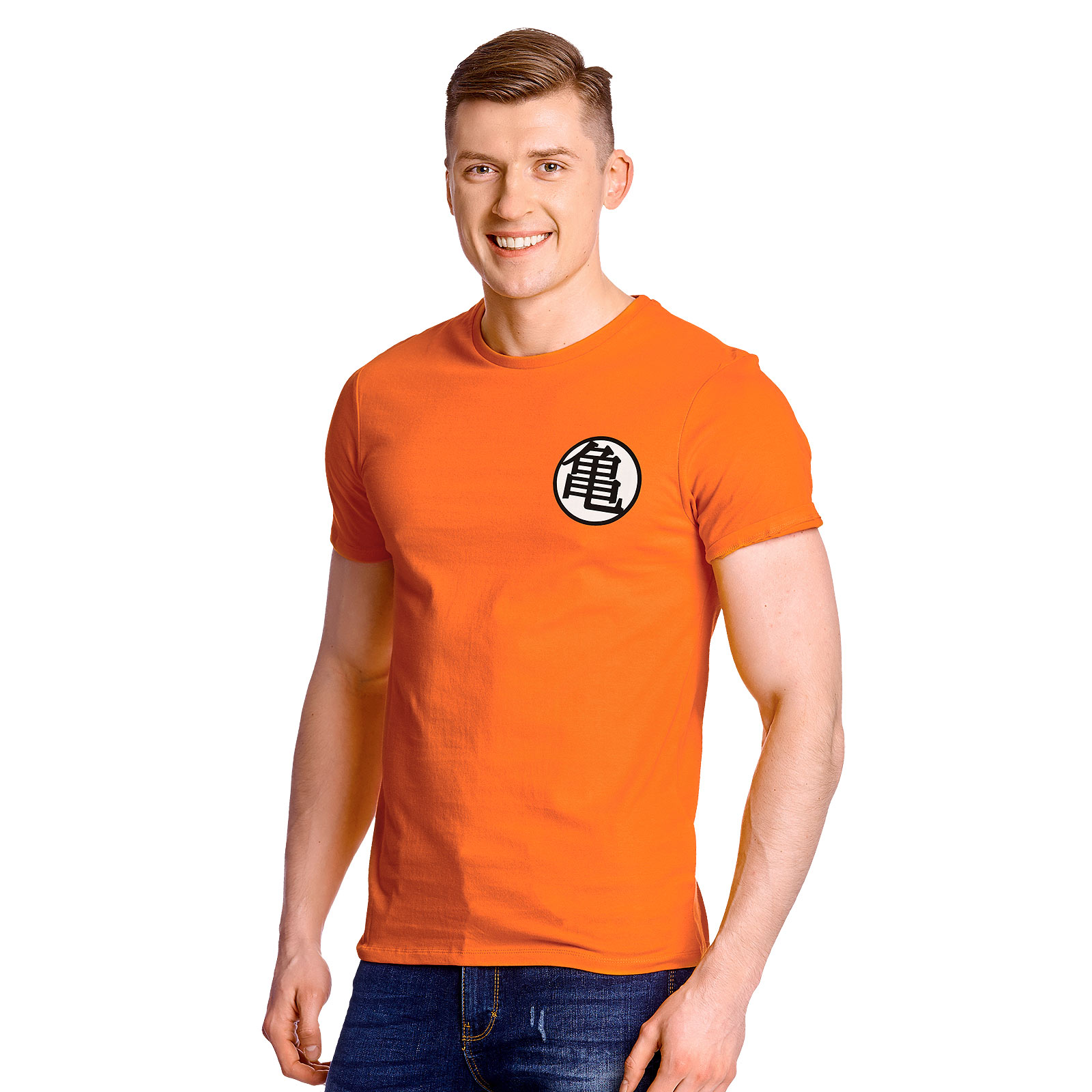 Dragon Ball - Kaio Distressed T-Shirt orange