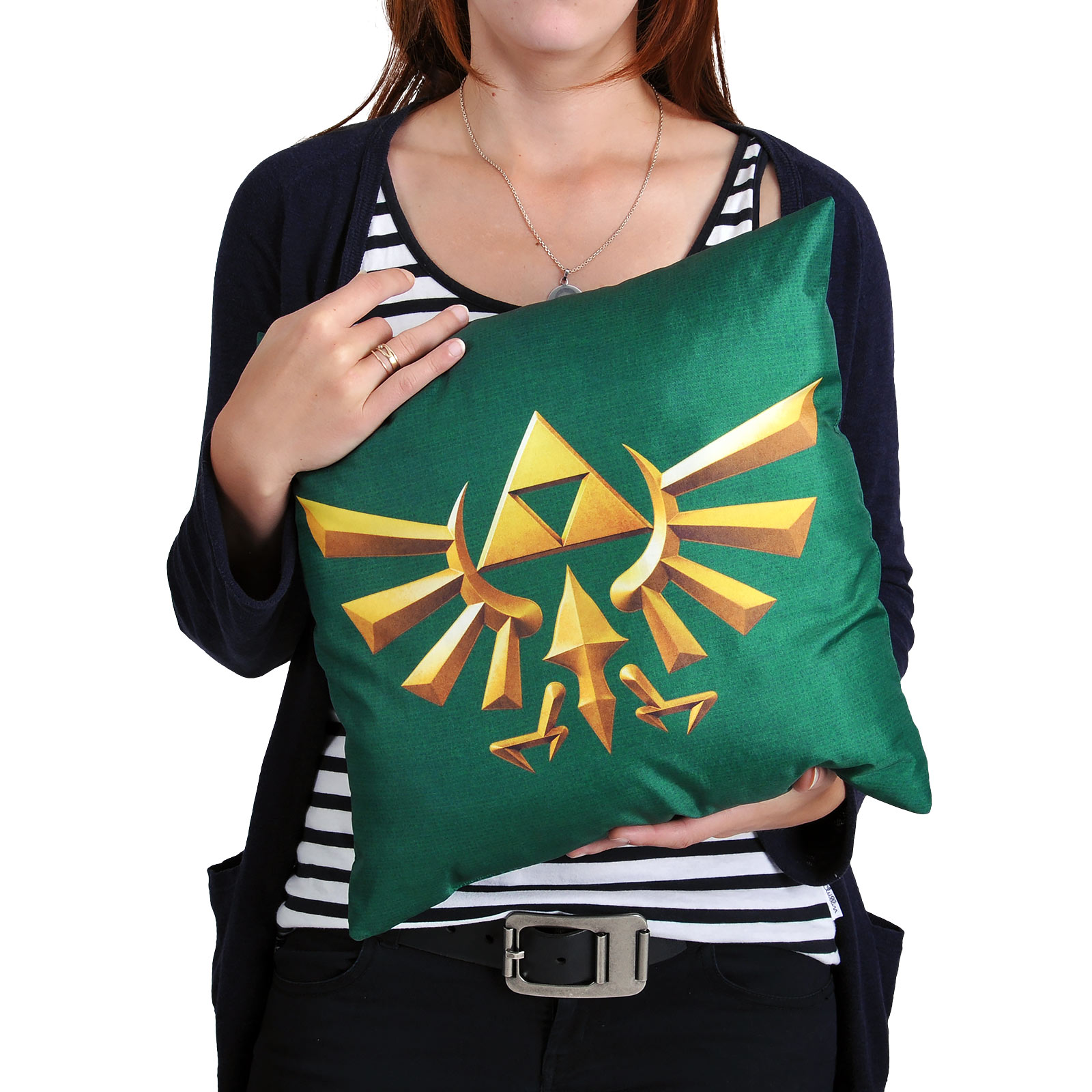 Zelda - Hyrule Triforce Logo Kissen