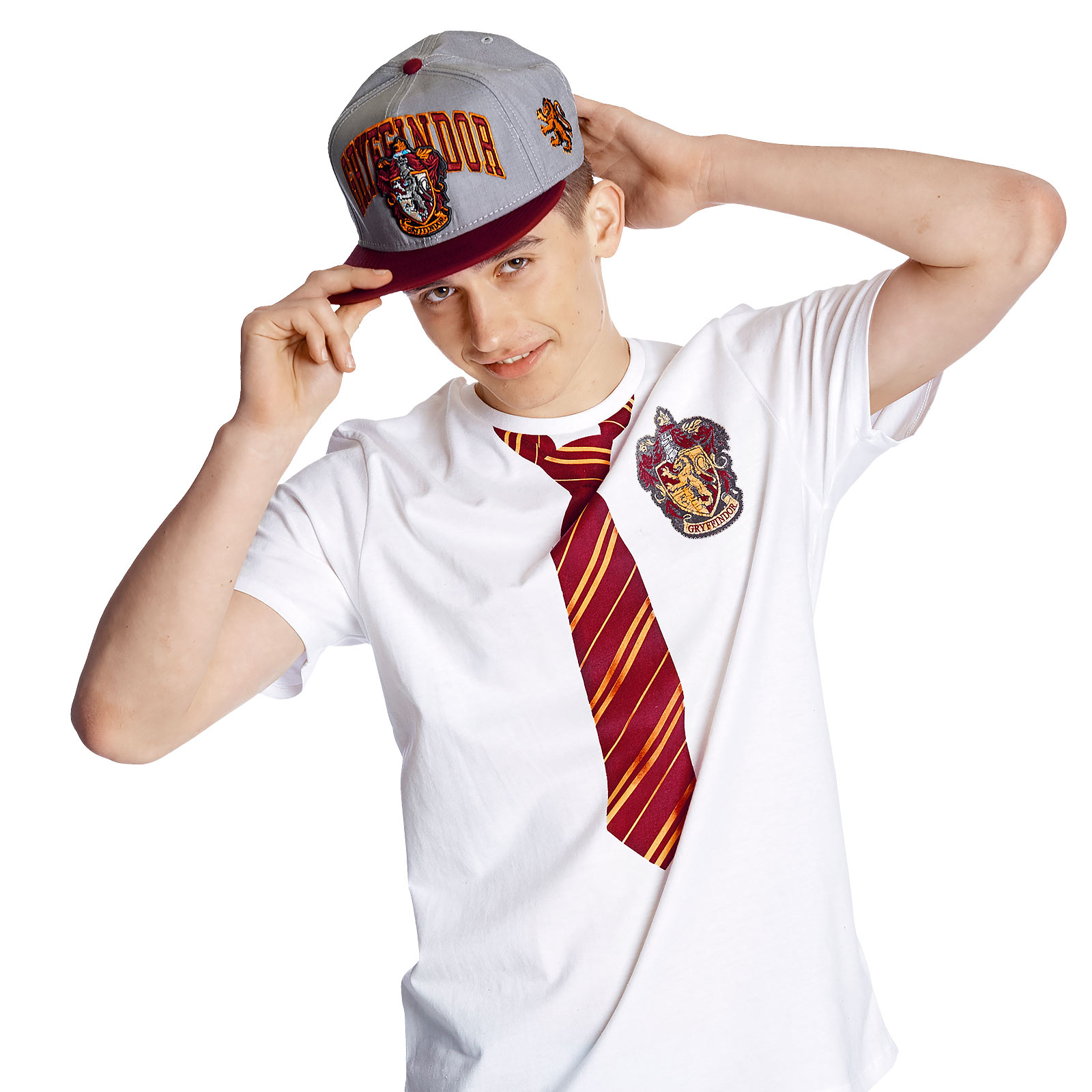 Harry Potter - Gryffindor Lookalike T-Shirt weiß