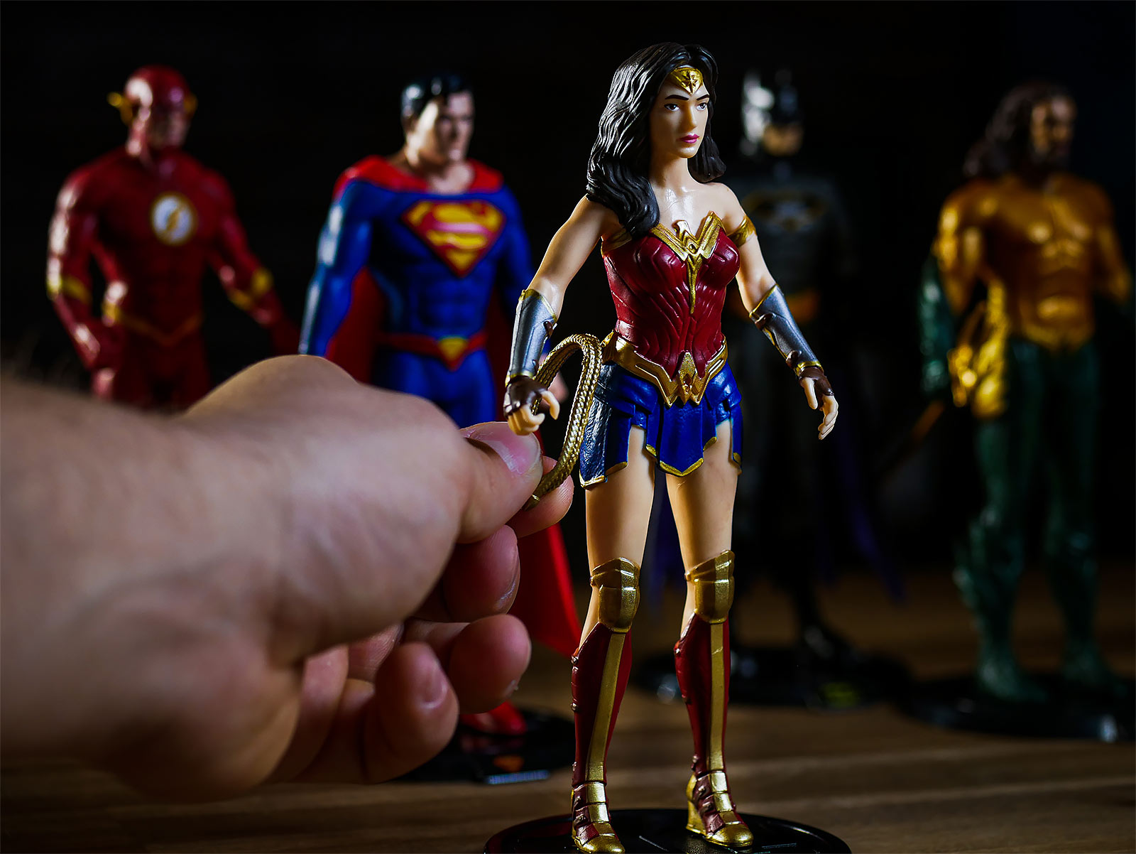 DC Comics - Wonder Woman Bendyfigs Figur 19 cm