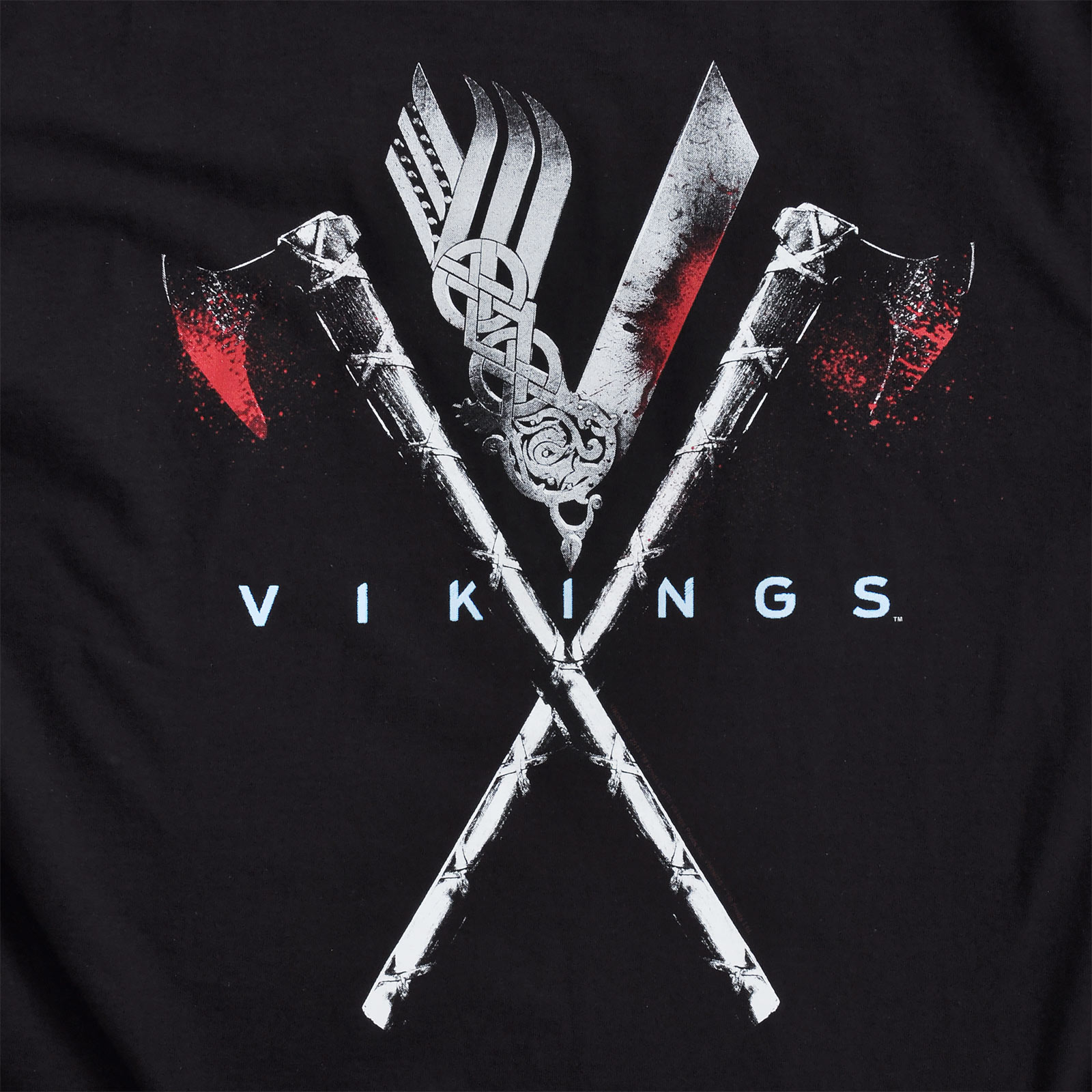 Vikings - Bloody Axe T-Shirt schwarz