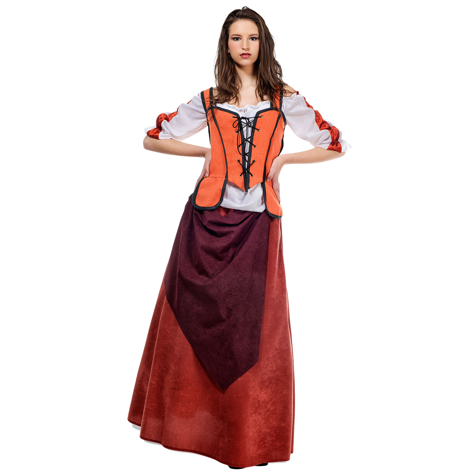 Mittelalter Wirtin Aguila - Kostüm Damen
