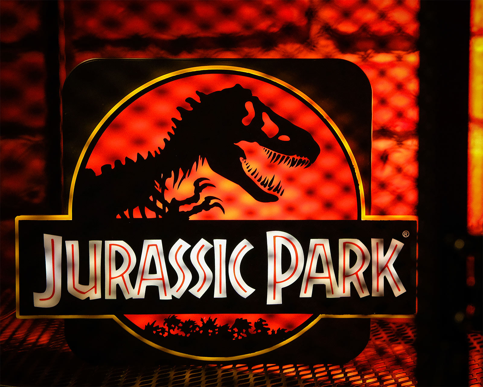 Jurassic Park - Logo Lampe