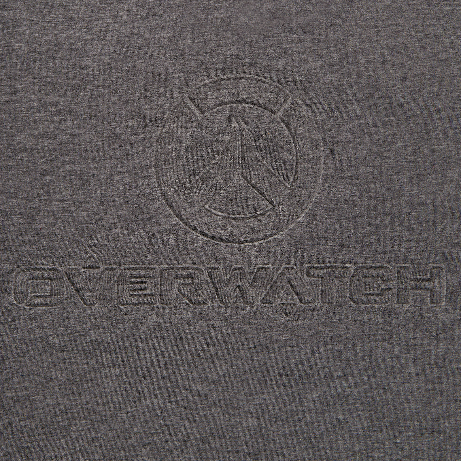 Overwatch - 3D Logo T-Shirt grau