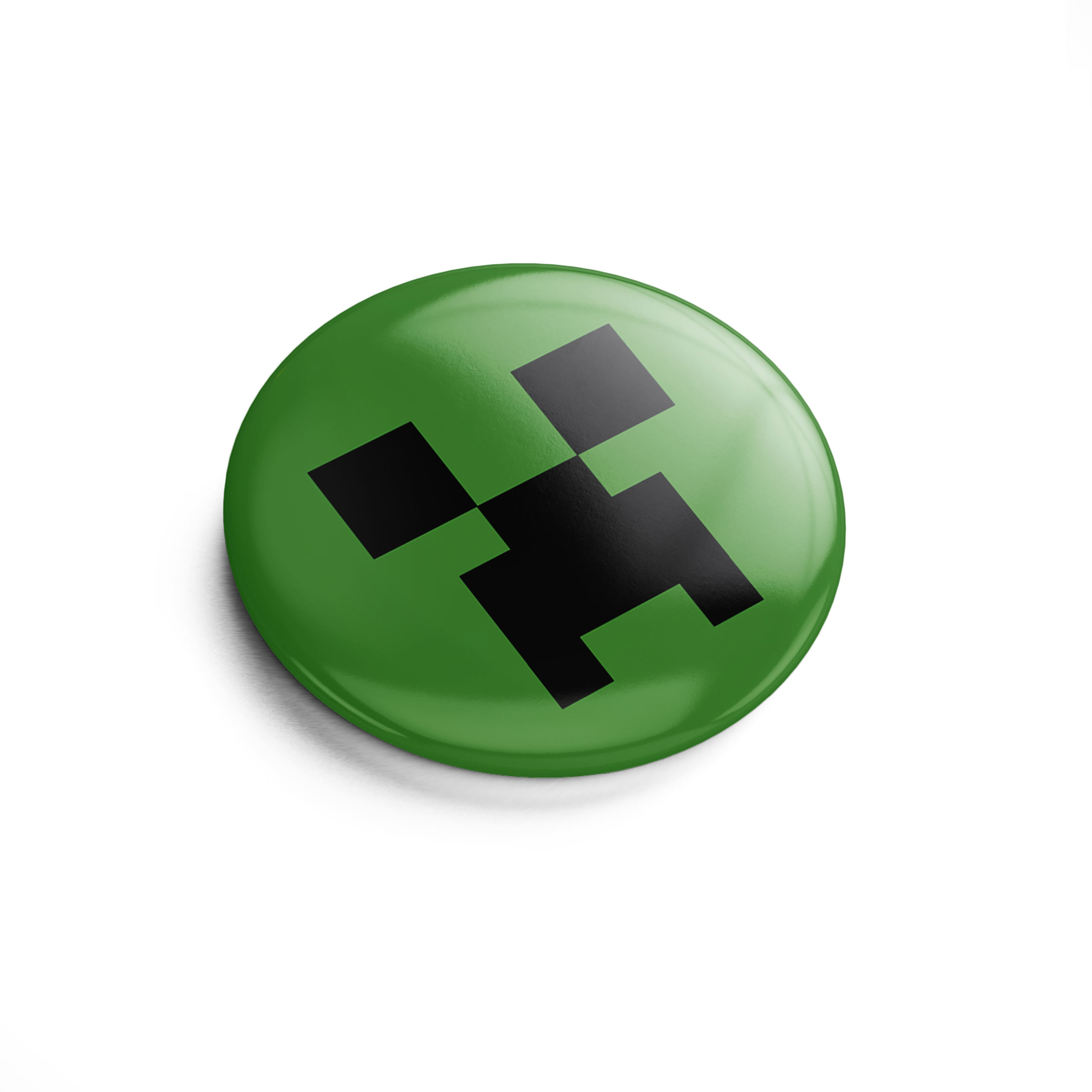 Creeper Button für Minecraft Fans