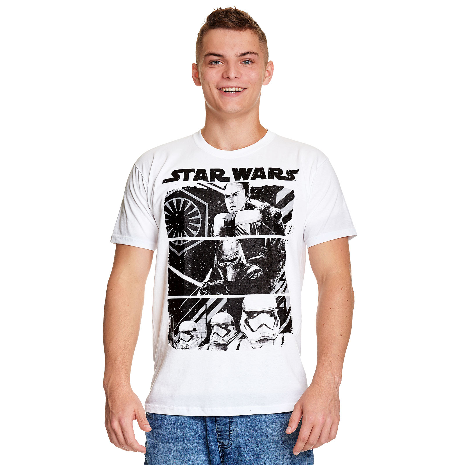Star Wars - Fighting Forces T-Shirt weiß