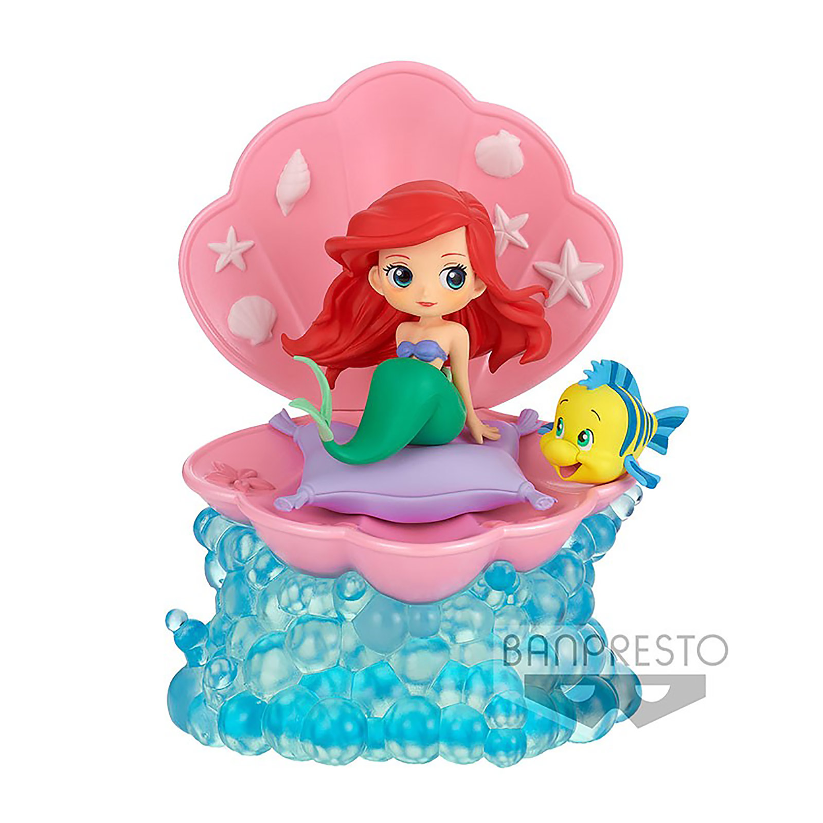 Arielle - Die kleine Meerjungfrau mit Muschel Q Posket Figur Version A