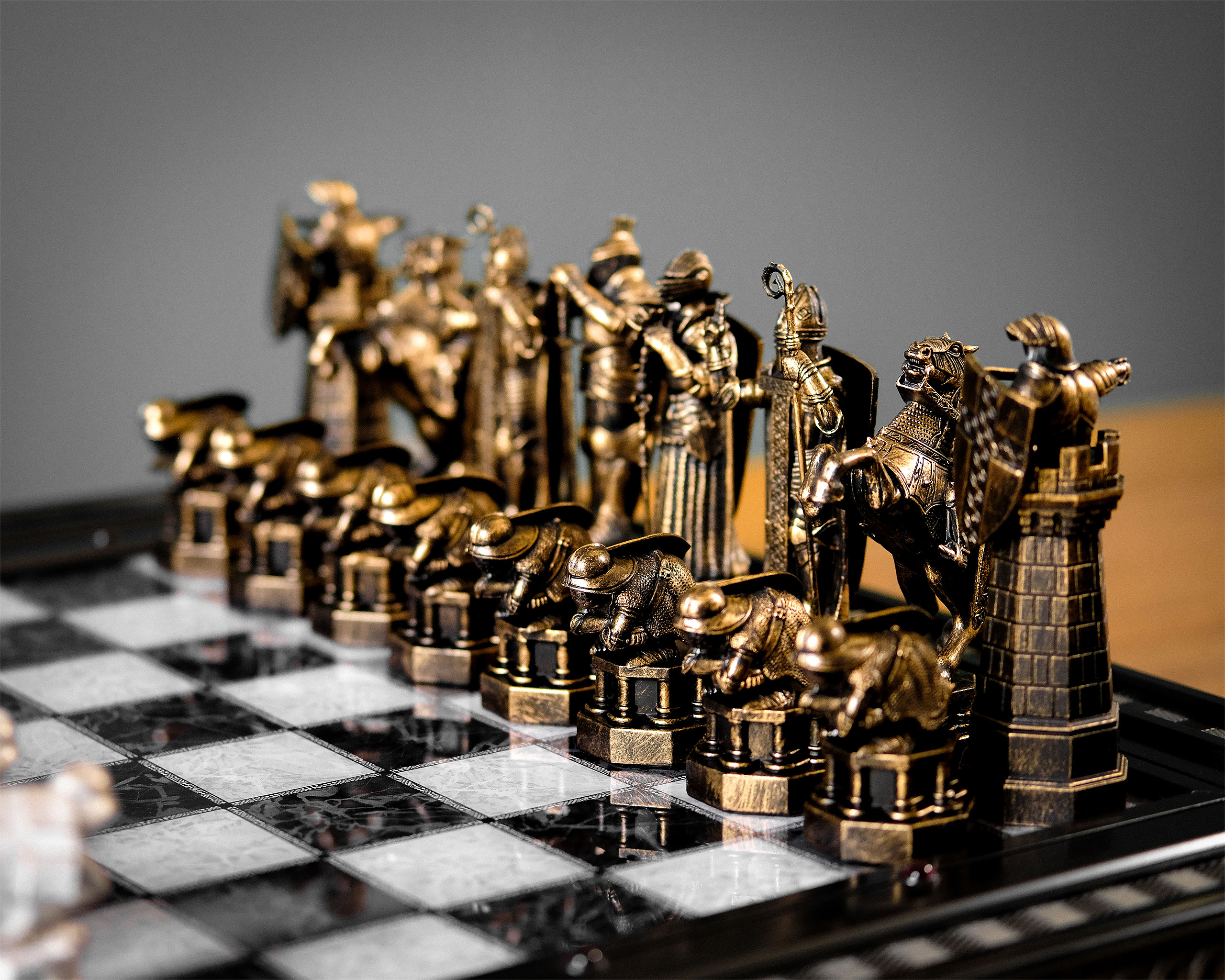 50x 32 Teile Kunststoff Schachfiguren Ersatzfiguren für Schachspiel 