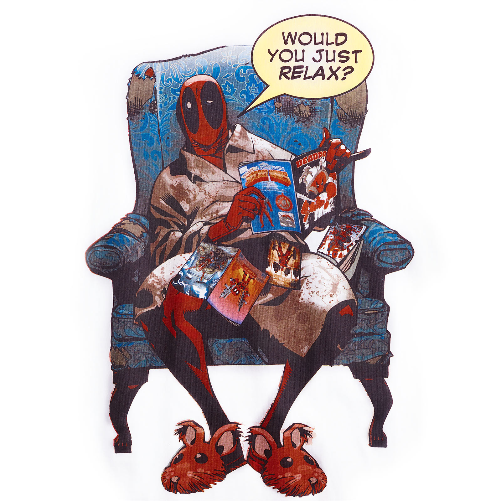 Deadpool - Just Relaxing T-Shirt