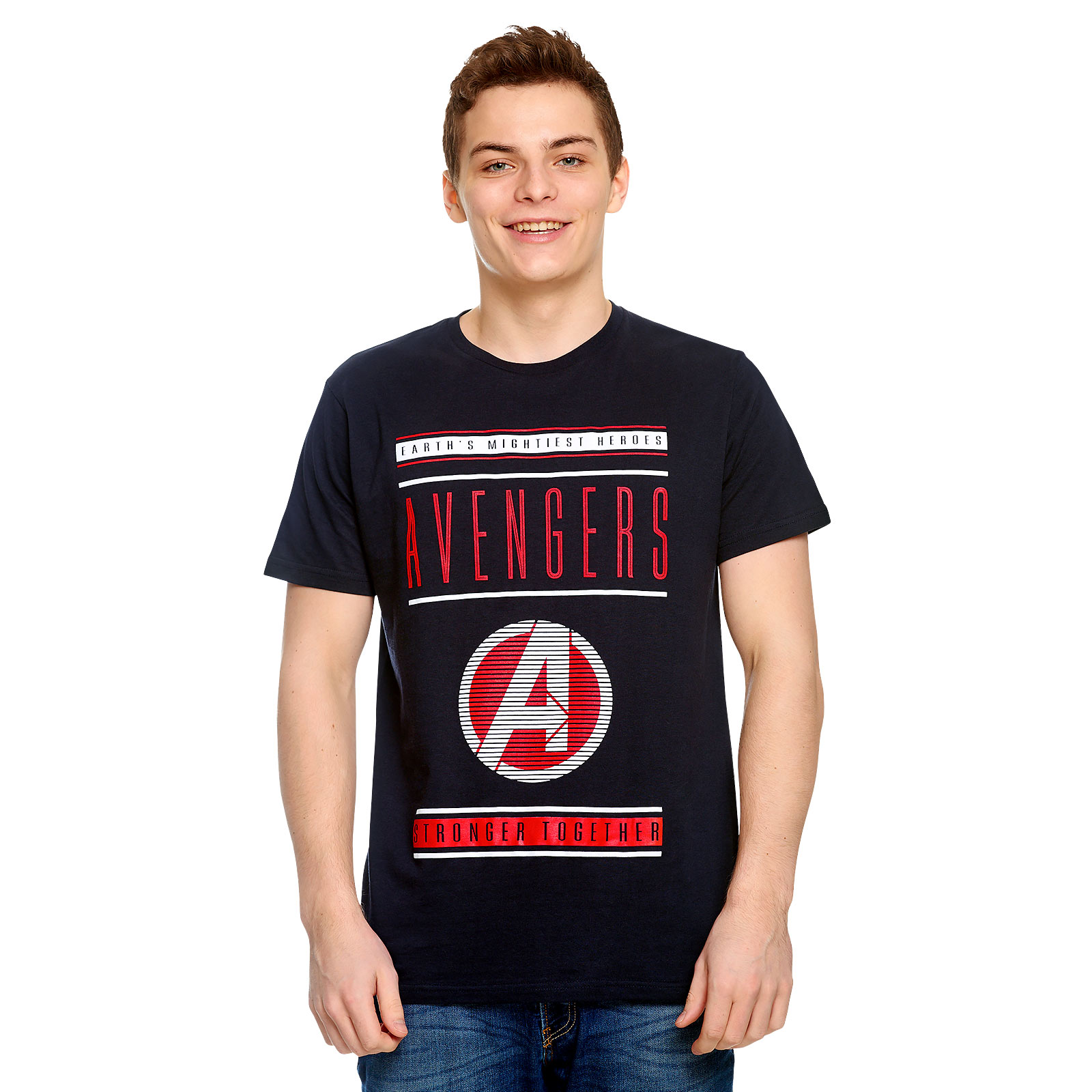 Avengers - Stronger Together T-Shirt blau
