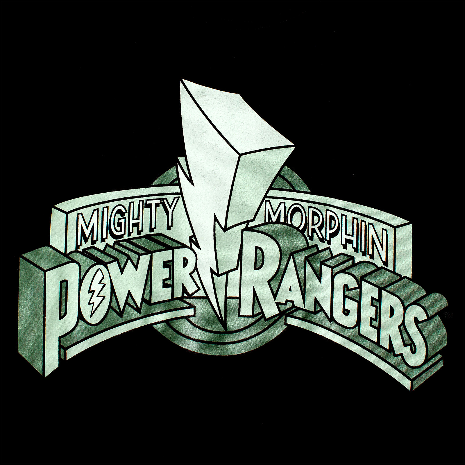 Power Rangers - Mighty Morphin T-Shirt schwarz