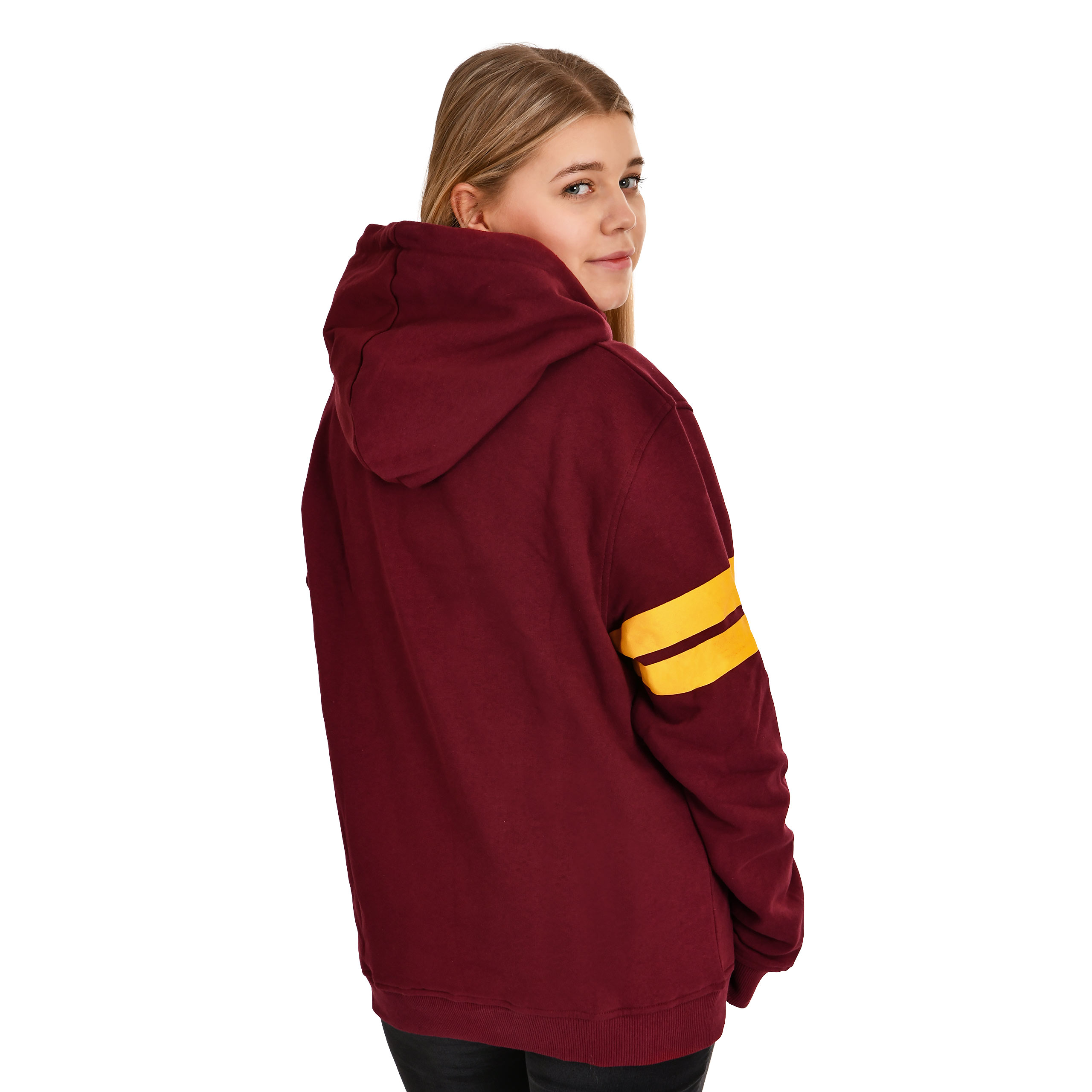 Harry Potter - Gryffindor Wappen Hoodie rot
