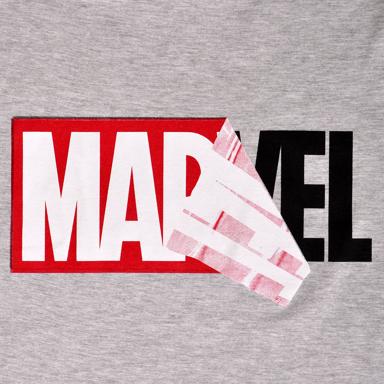 Marvel - Logo Reveal T-Shirt grau