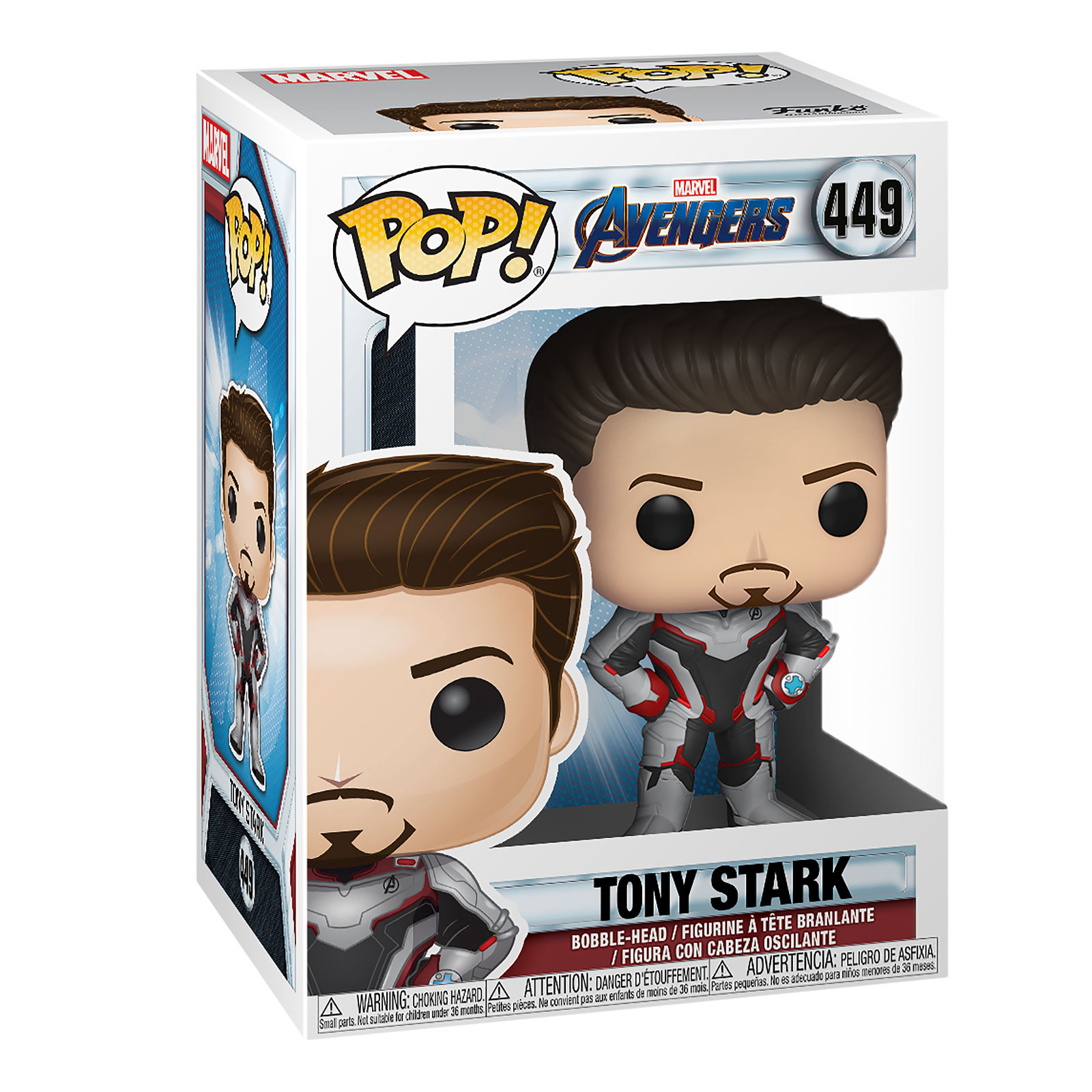 Avengers - Tony Stark Endgame Funko Pop Wackelkopf-Figur