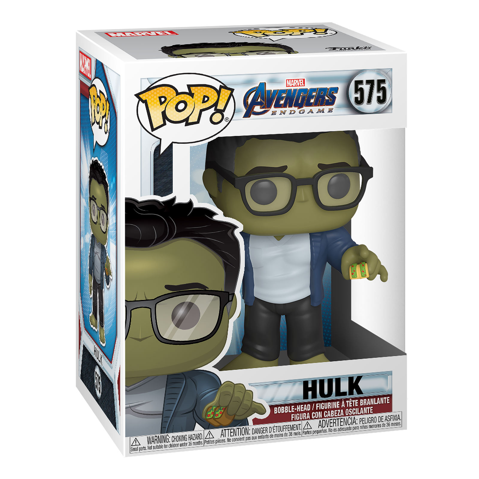 Avengers - Hulk mit Taco Endgame Funko Pop Wackelkopf-Figur