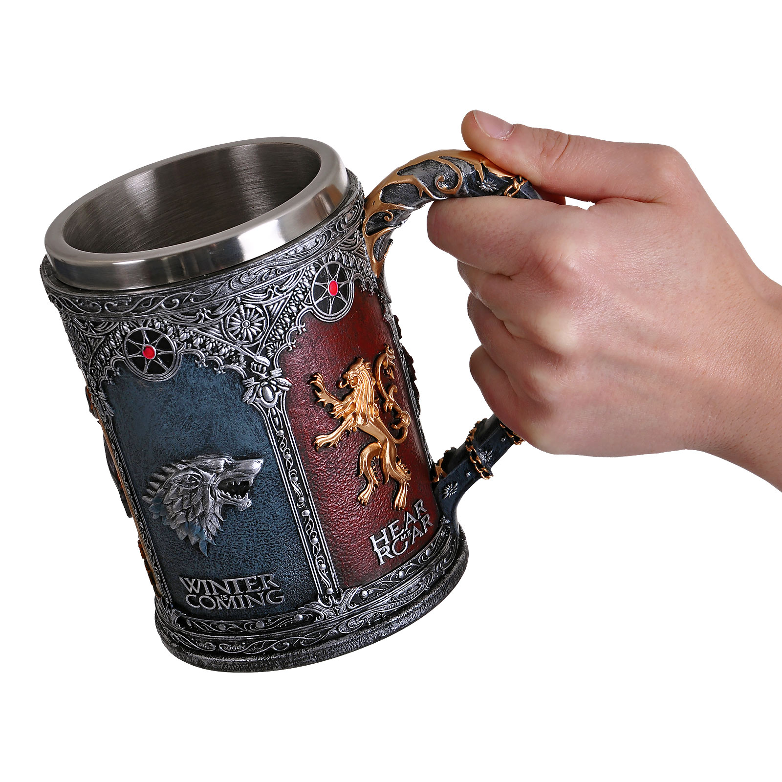 Game of Thrones - Königshäuser Wappen Krug deluxe