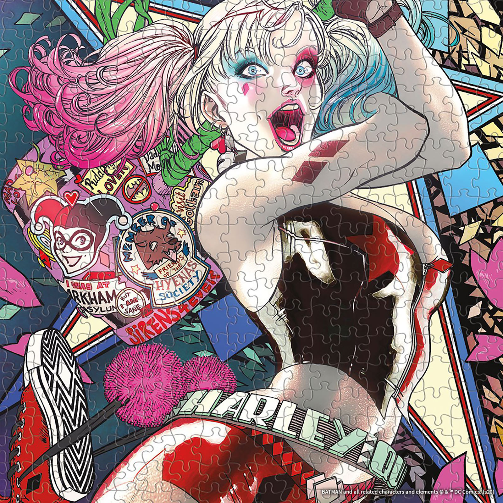 Harley Quinn - Die Laughing Puzzle
