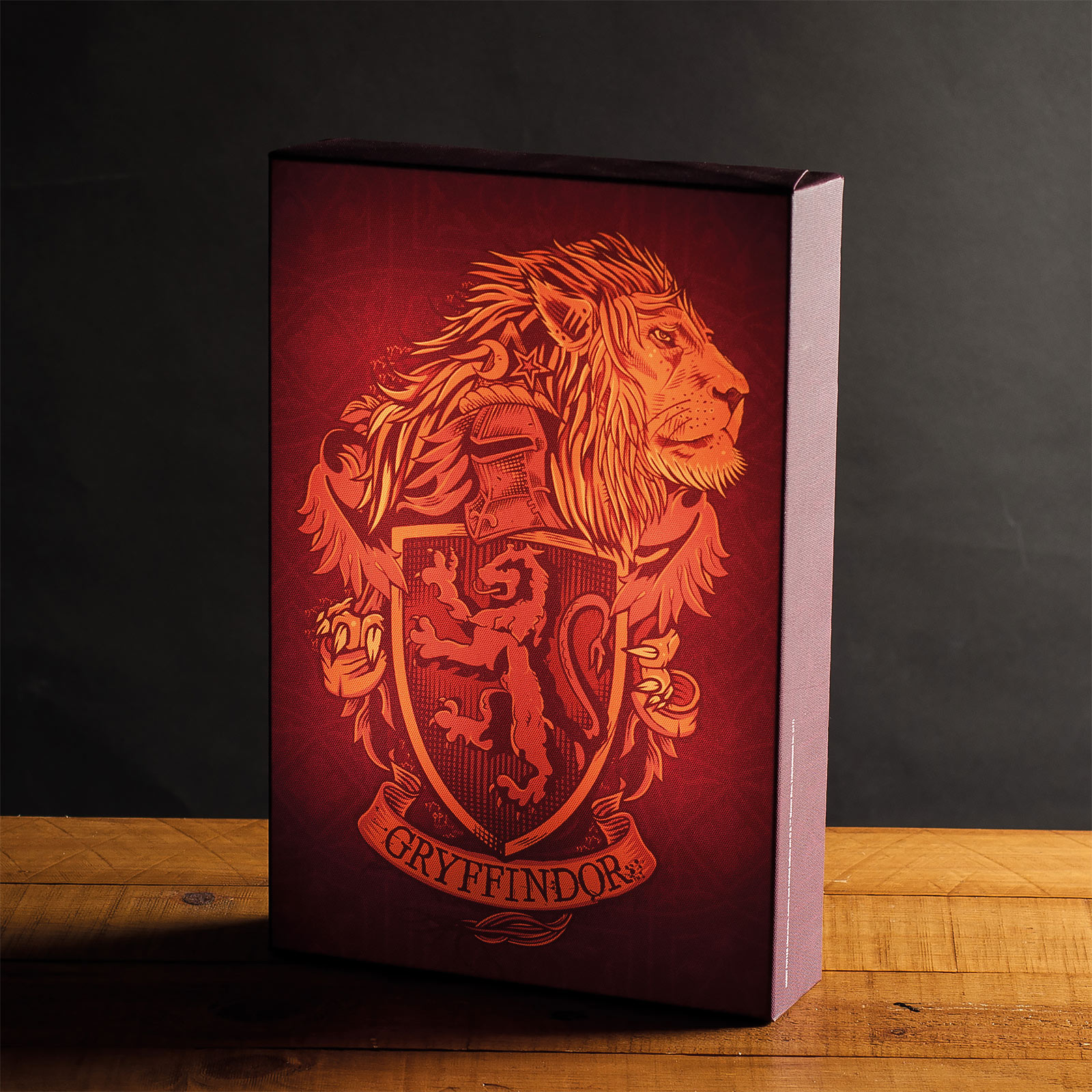 Harry Potter - Gryffindor Wandbild mit Licht