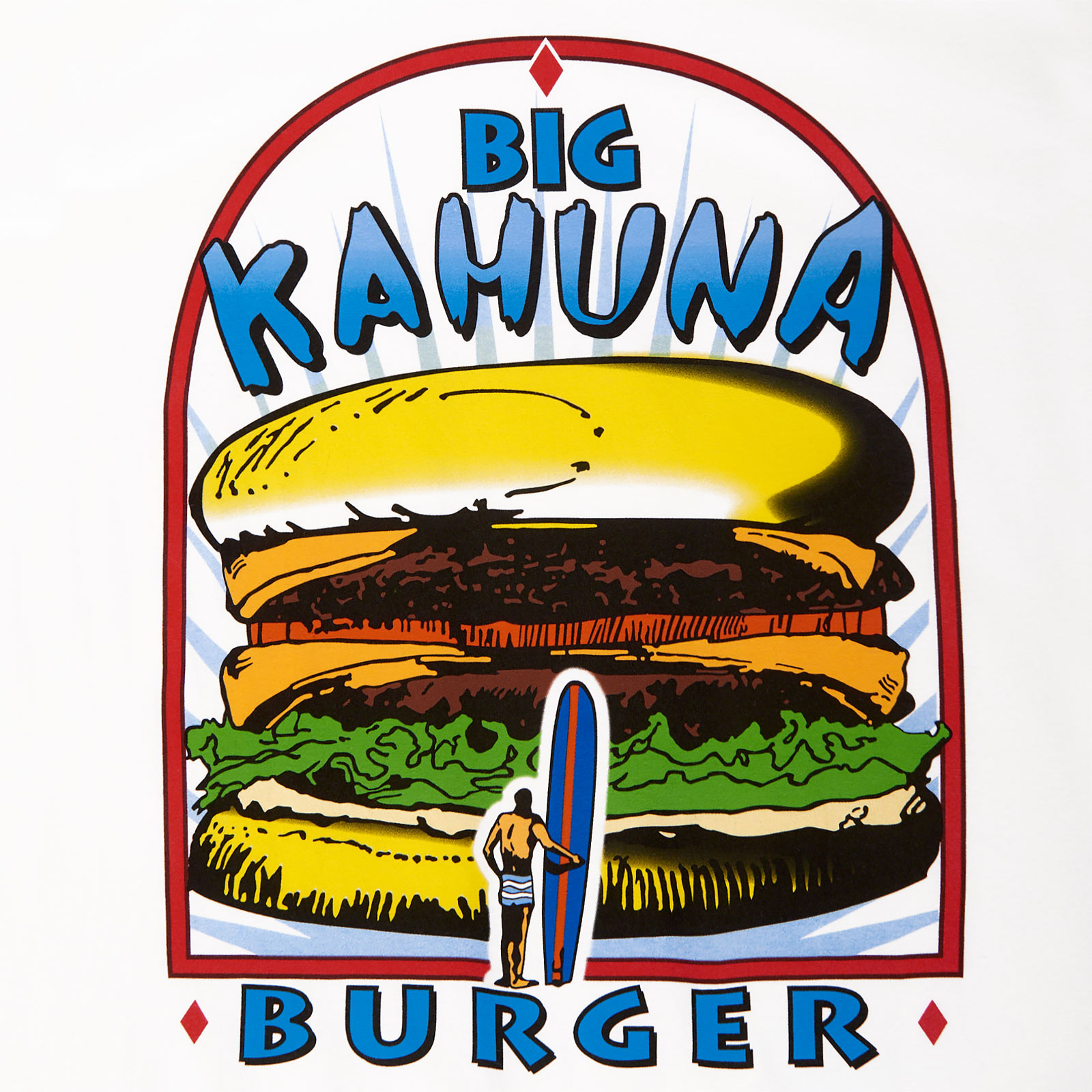 Pulp Fiction - Big Kahuna Burger T-Shirt weiß