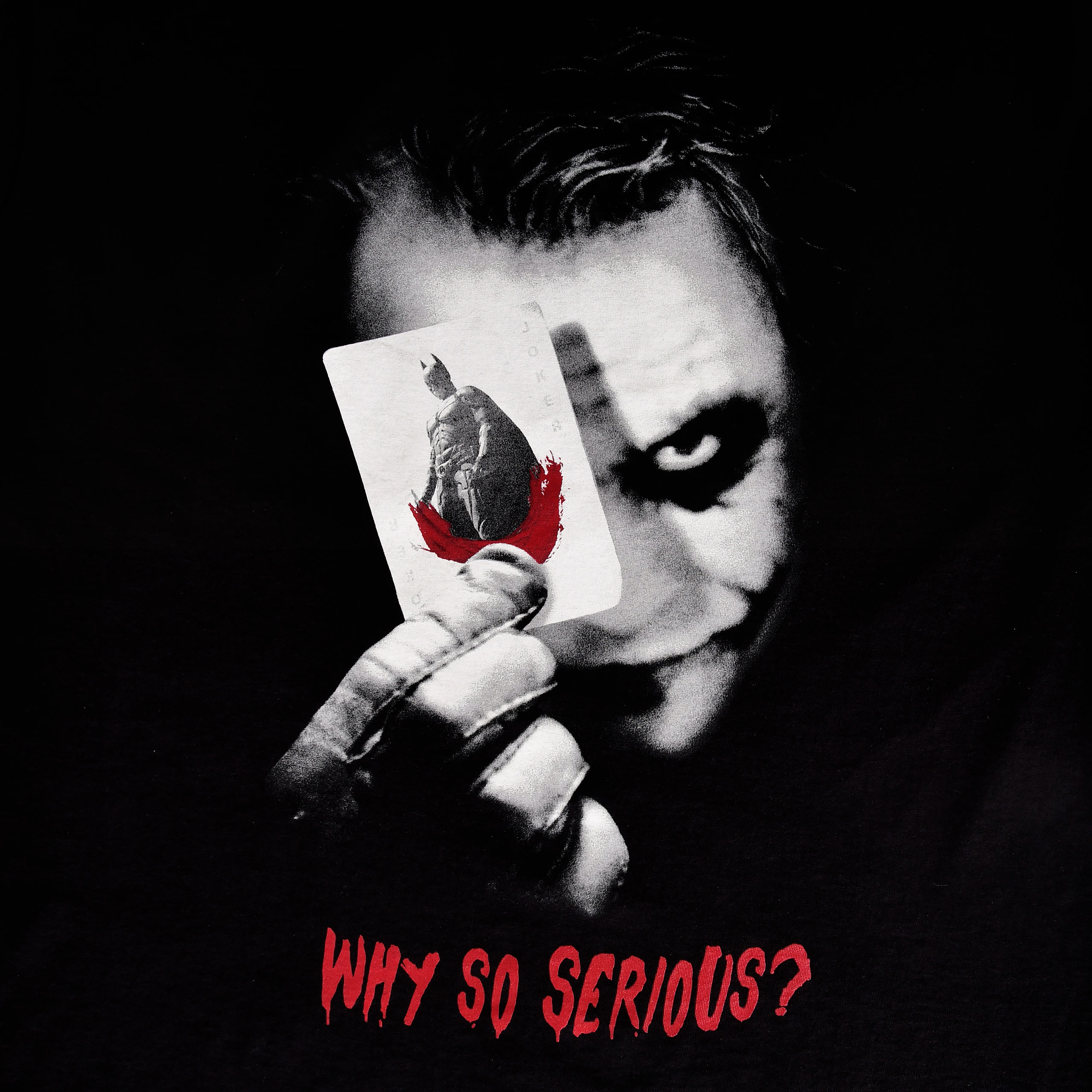 The Dark Knight - Why So Serious T-Shirt schwarz