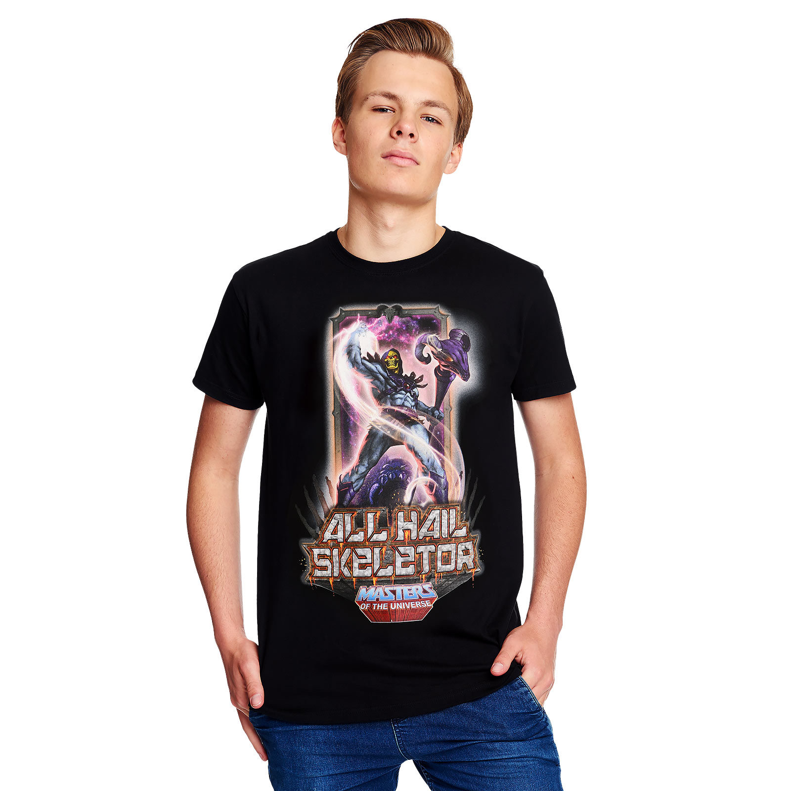 Masters of the Universe - All Hail Skeletor T-Shirt schwarz