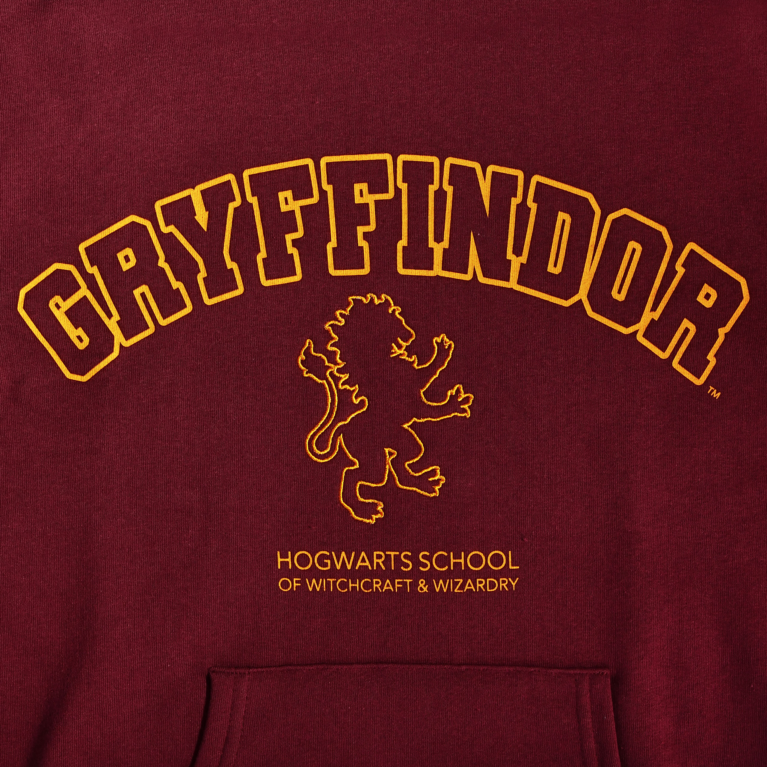 Harry Potter - Gryffindor Wappen Hoodie rot