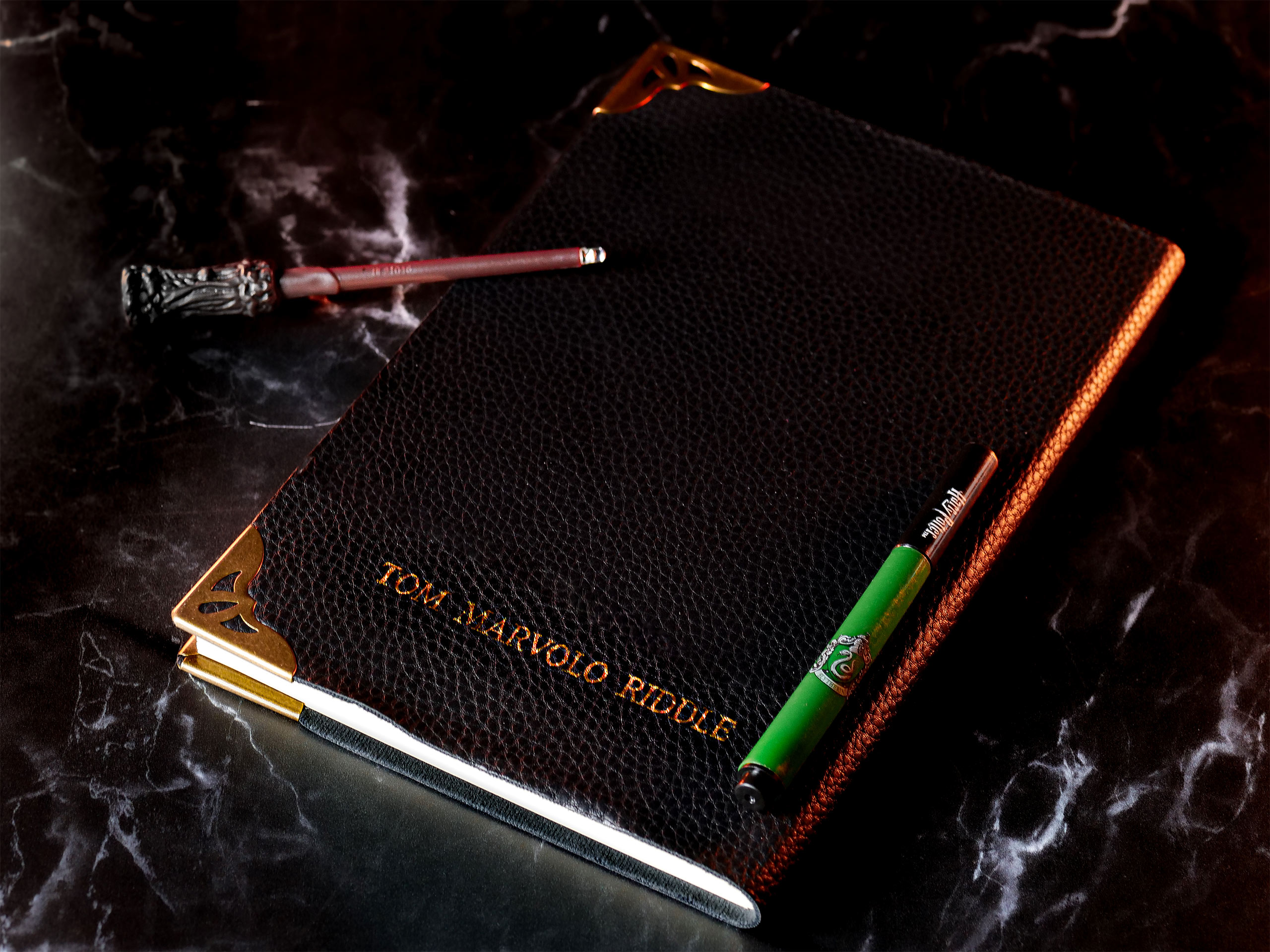 Tom Riddles Tagebuch mit UV-Zauberstab und Stift - Harry Potter