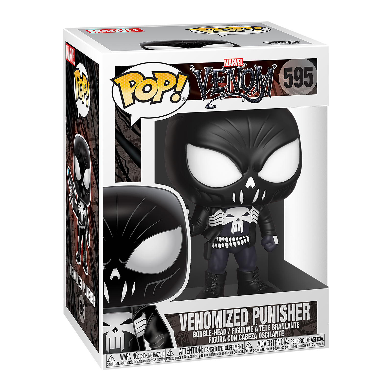 Marvel - Venomized Punisher Funko Pop Wackelkopf-Figur