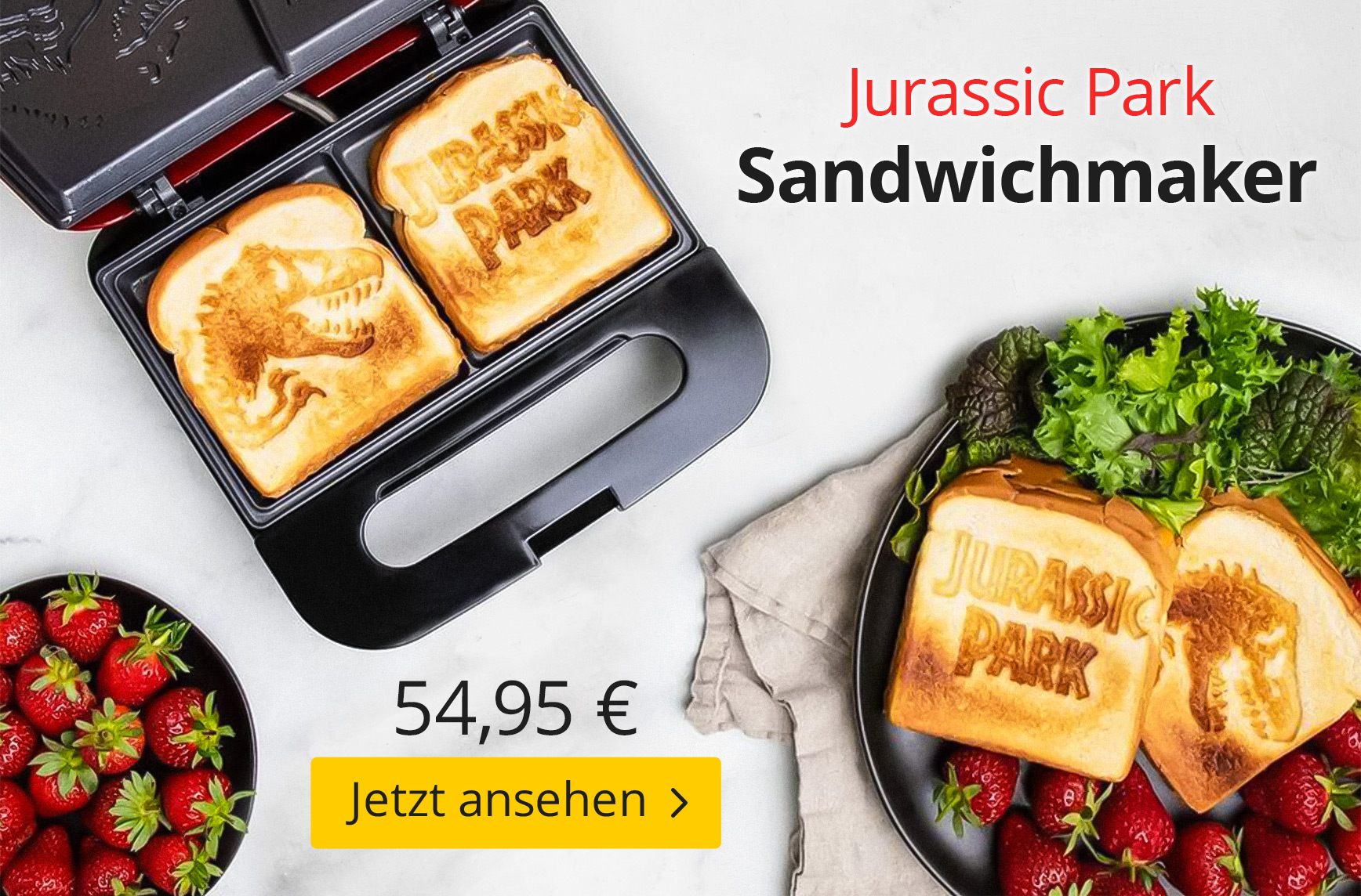 Jurassic Park - Logo Sandwichmaker - 54,95 EUR