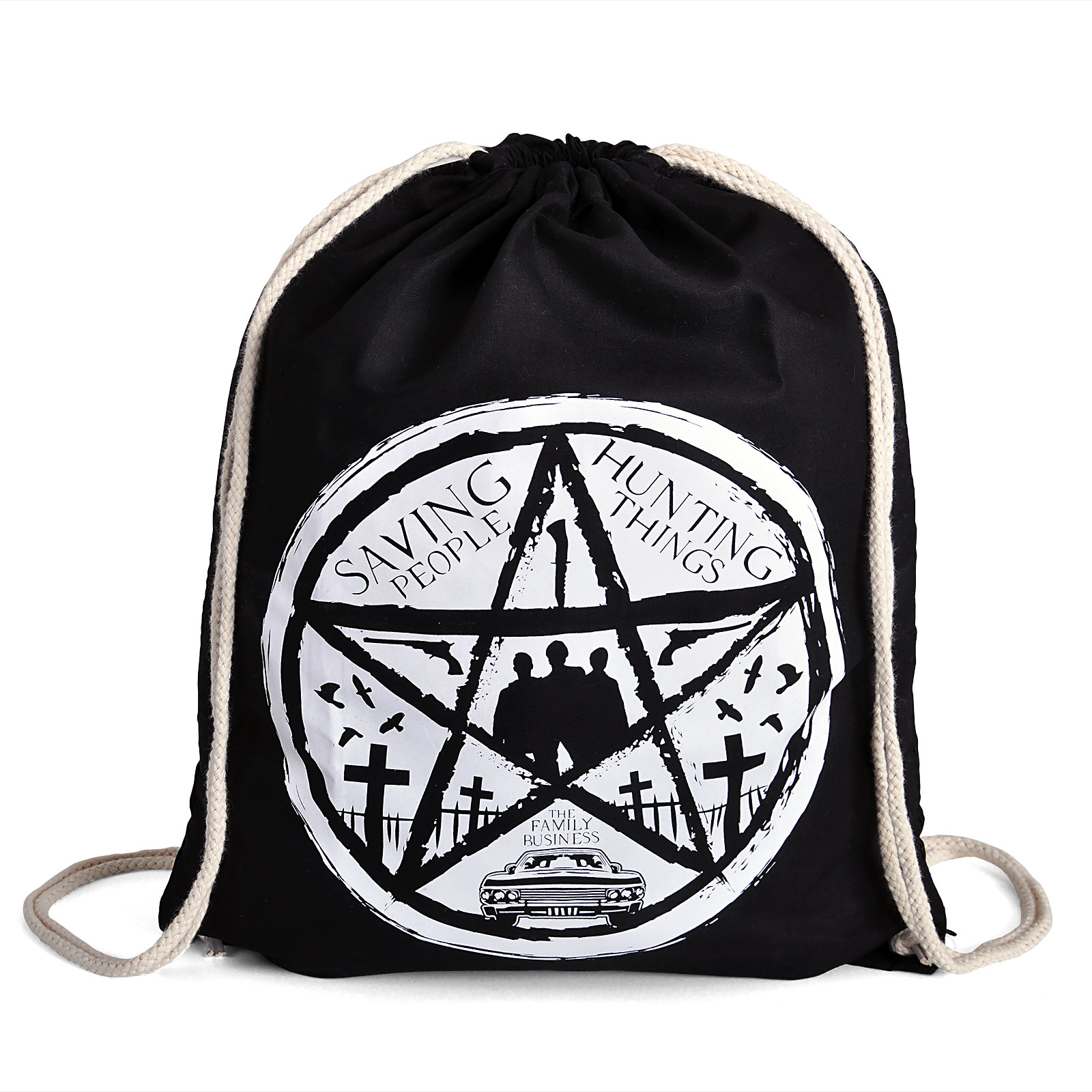 Supernatural - Pentagramm Sportbag schwarz