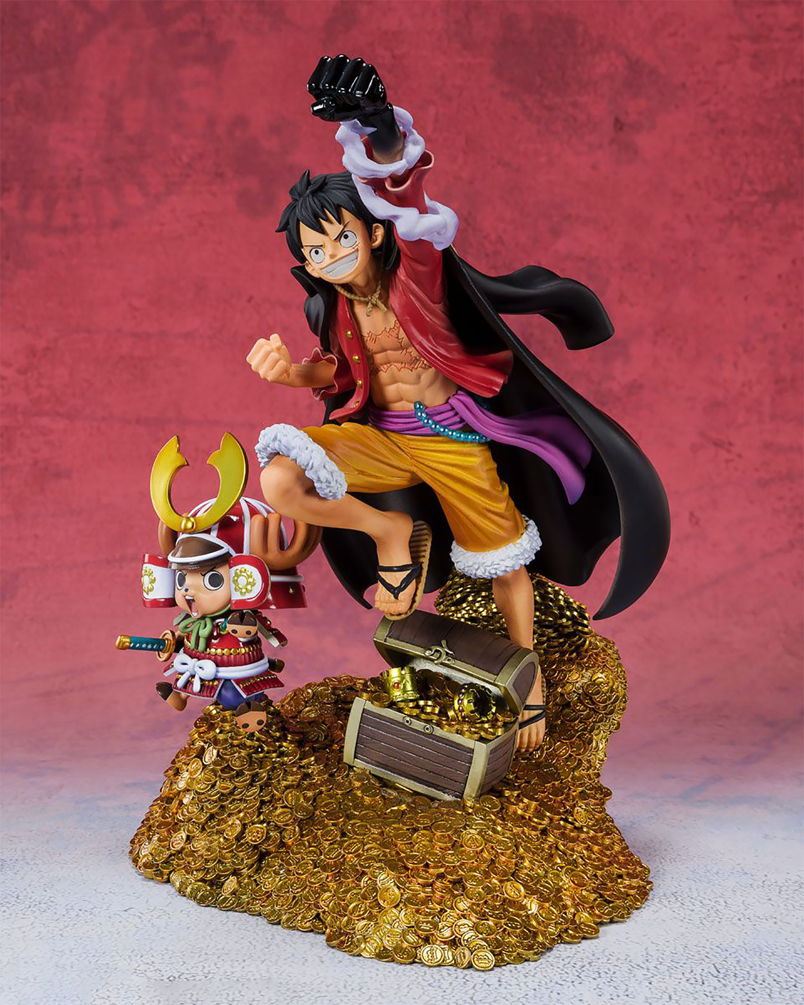One Piece - Luffy mit Chopper Figur