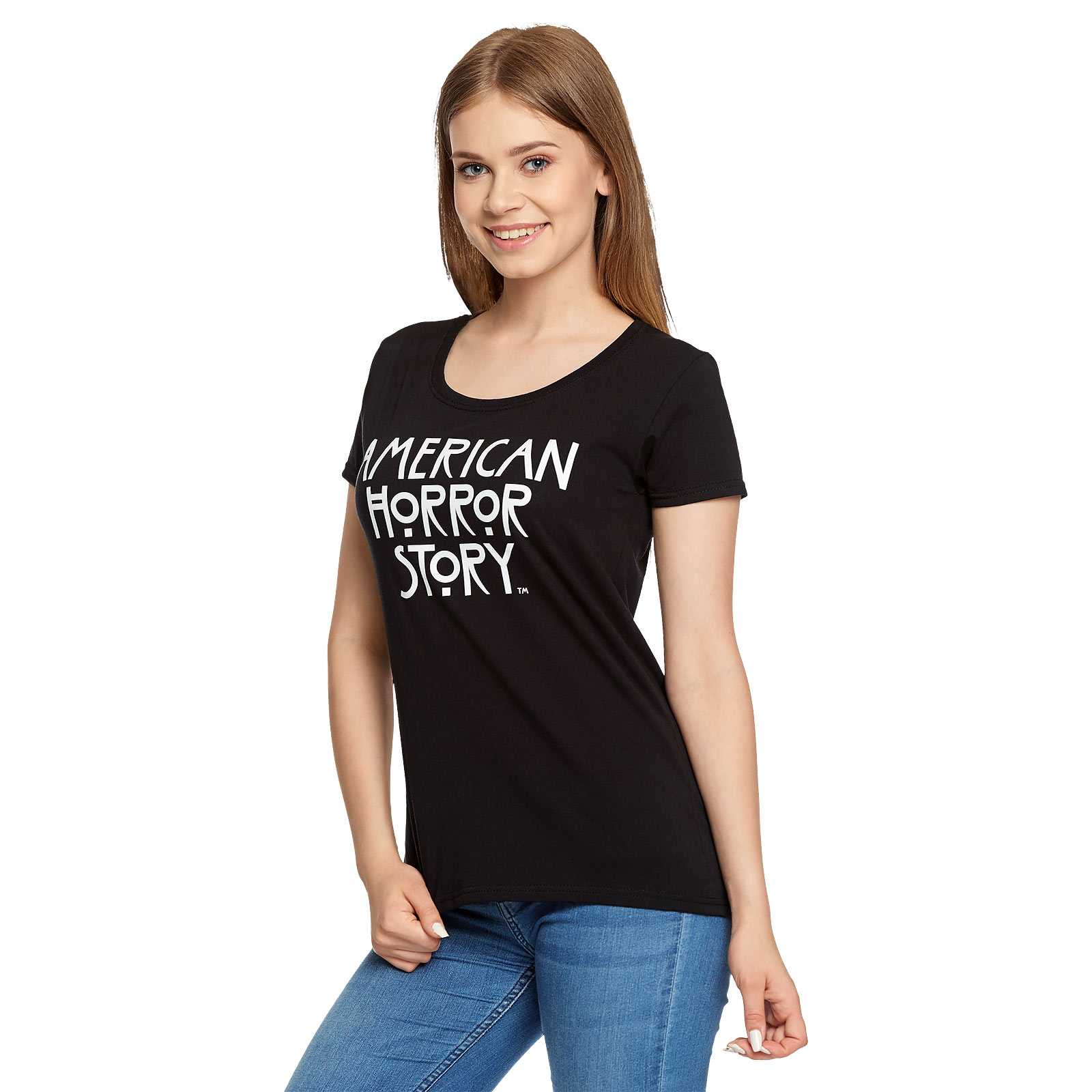 American Horror Story - Logo T-Shirt Damen schwarz