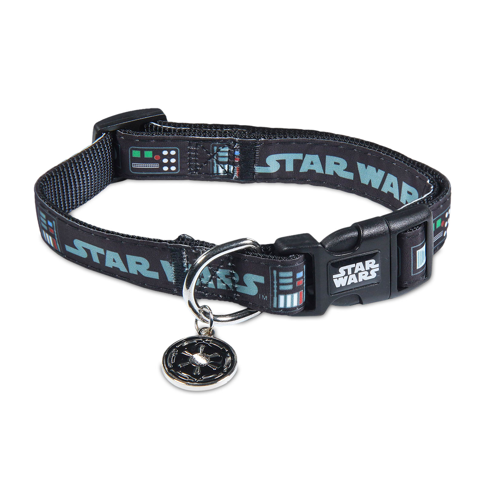 Star Wars - Darth Vader Klick-Halsband für Hunde schwarz